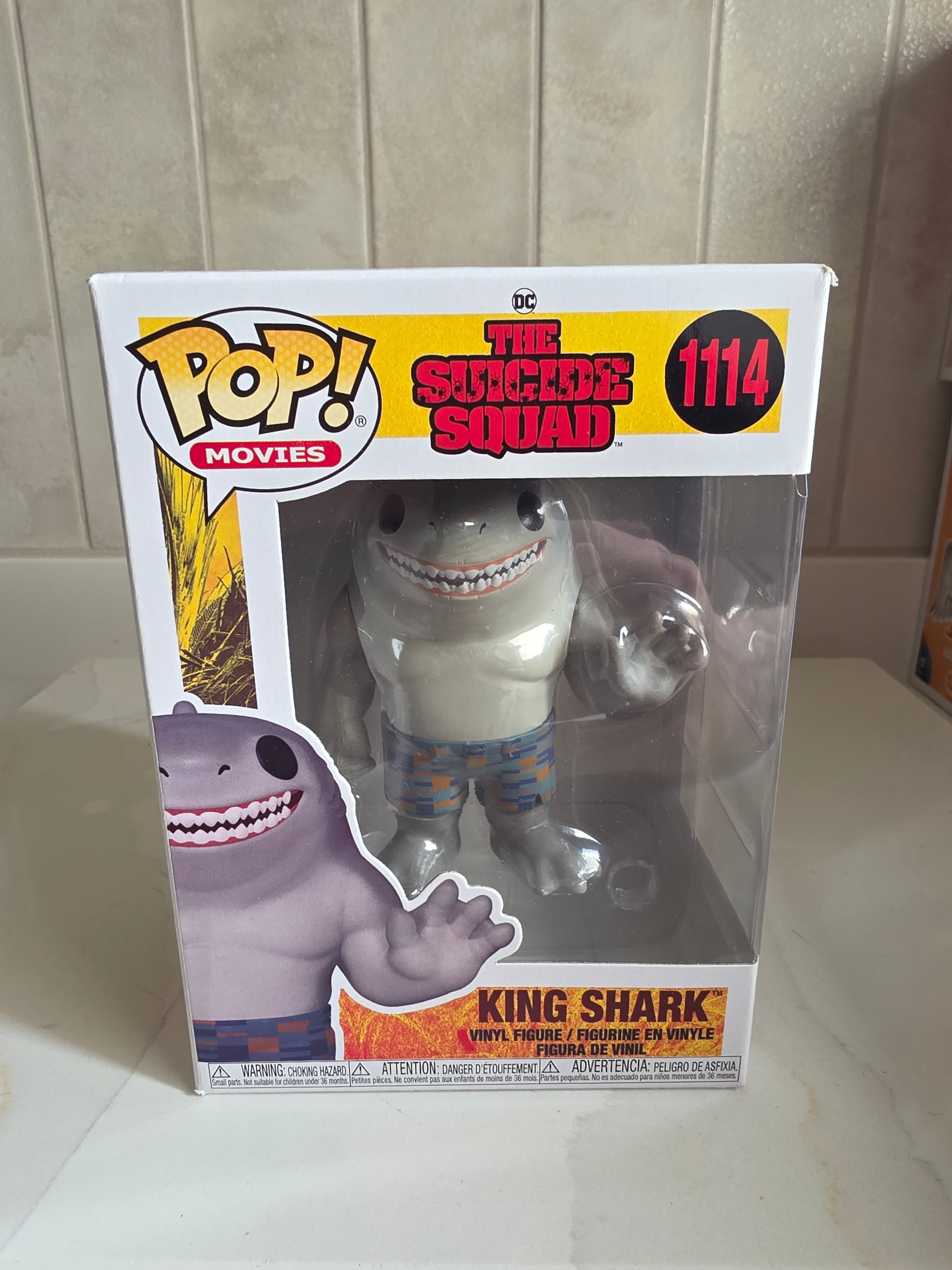 Funko Pop! The Suicide Squad King Shark 1114 (pre-owned) - Frog Vault Collectables