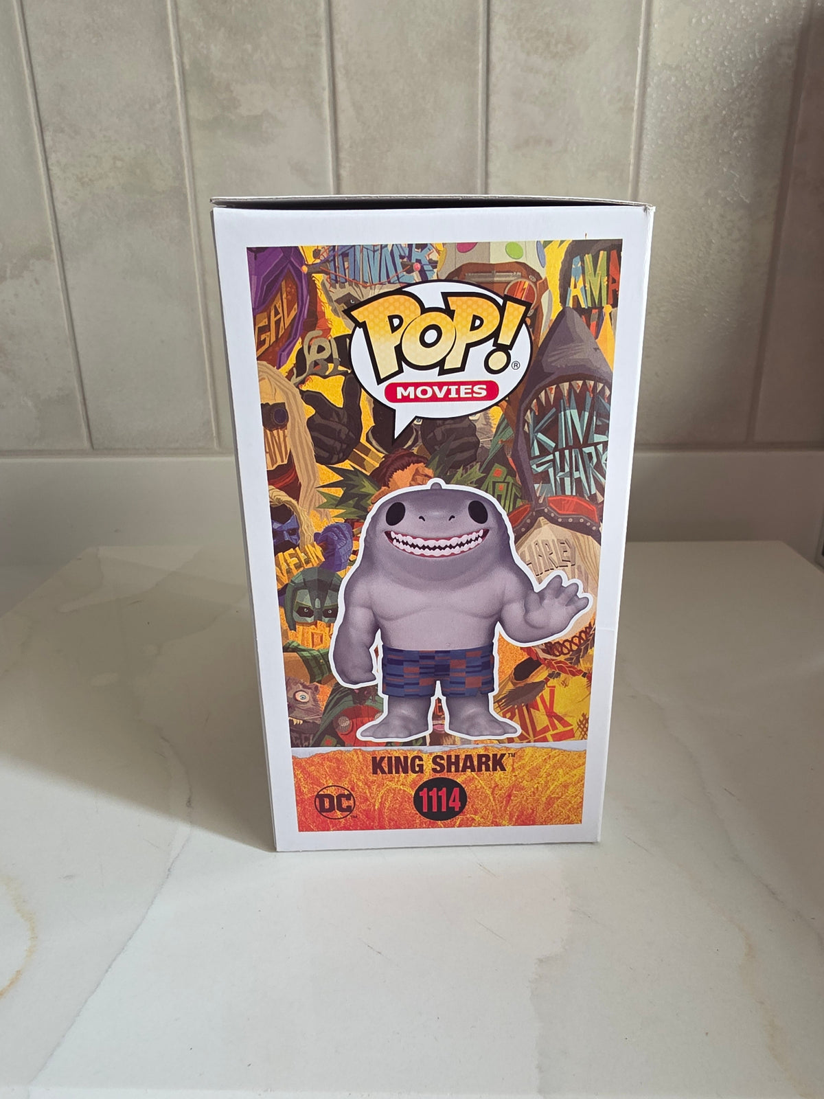 Funko Pop! The Suicide Squad King Shark 1114 (pre-owned) - Frog Vault Collectables