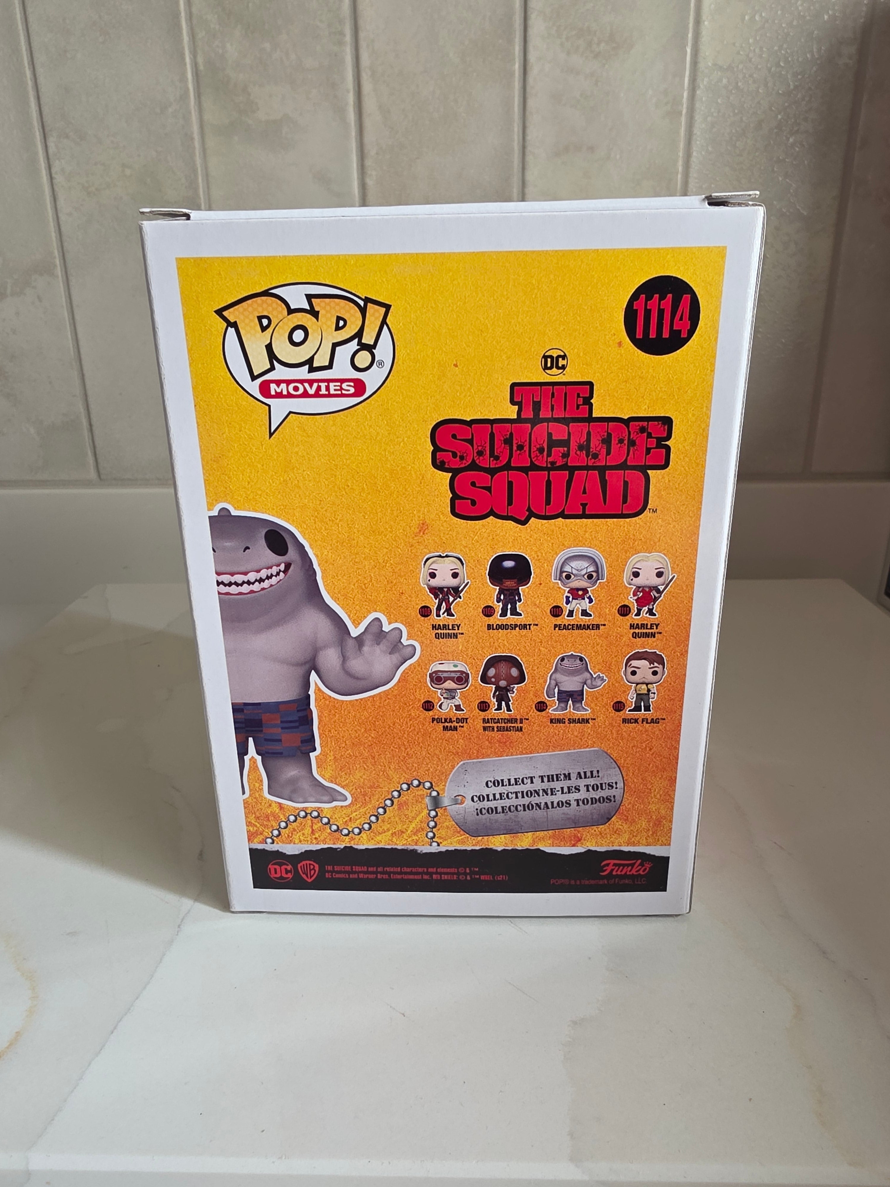 Funko Pop! The Suicide Squad King Shark 1114 (pre-owned) - Frog Vault Collectables