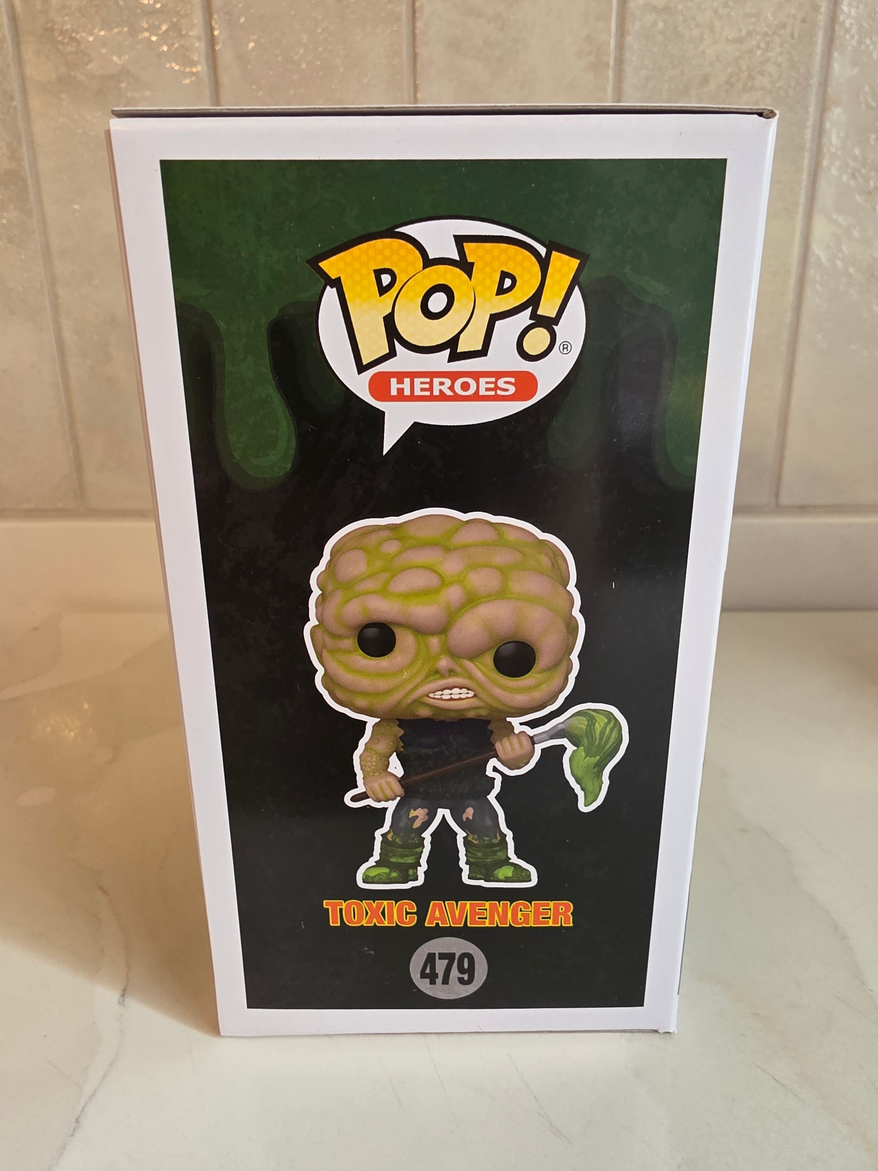 Funko Pop! The Toxic Avenger - autographed by Lloyd Kaufman - Frog Vault Collectables