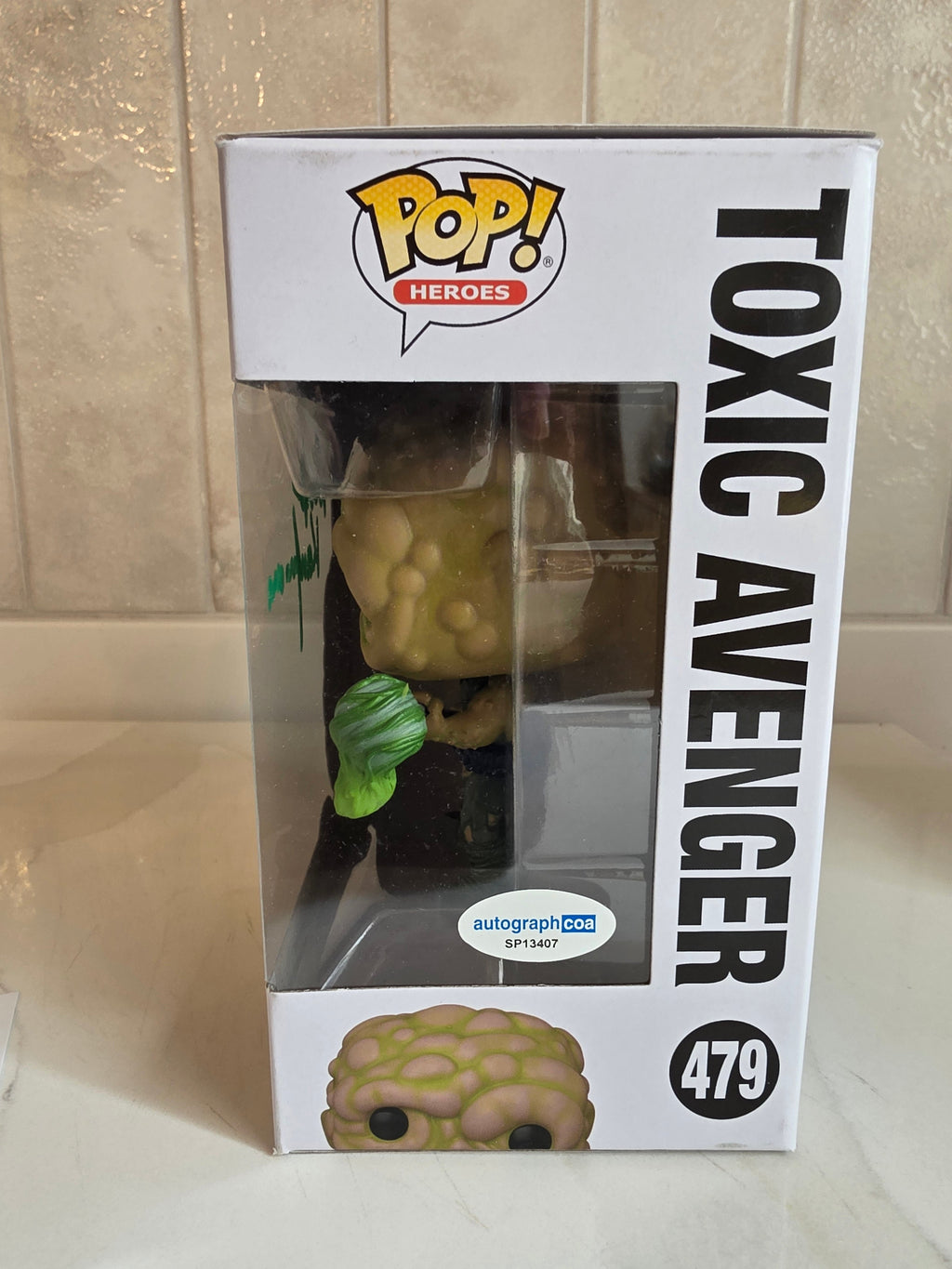 Funko Pop! The Toxic Avenger - autographed by Lloyd Kaufman - Frog Vault Collectables