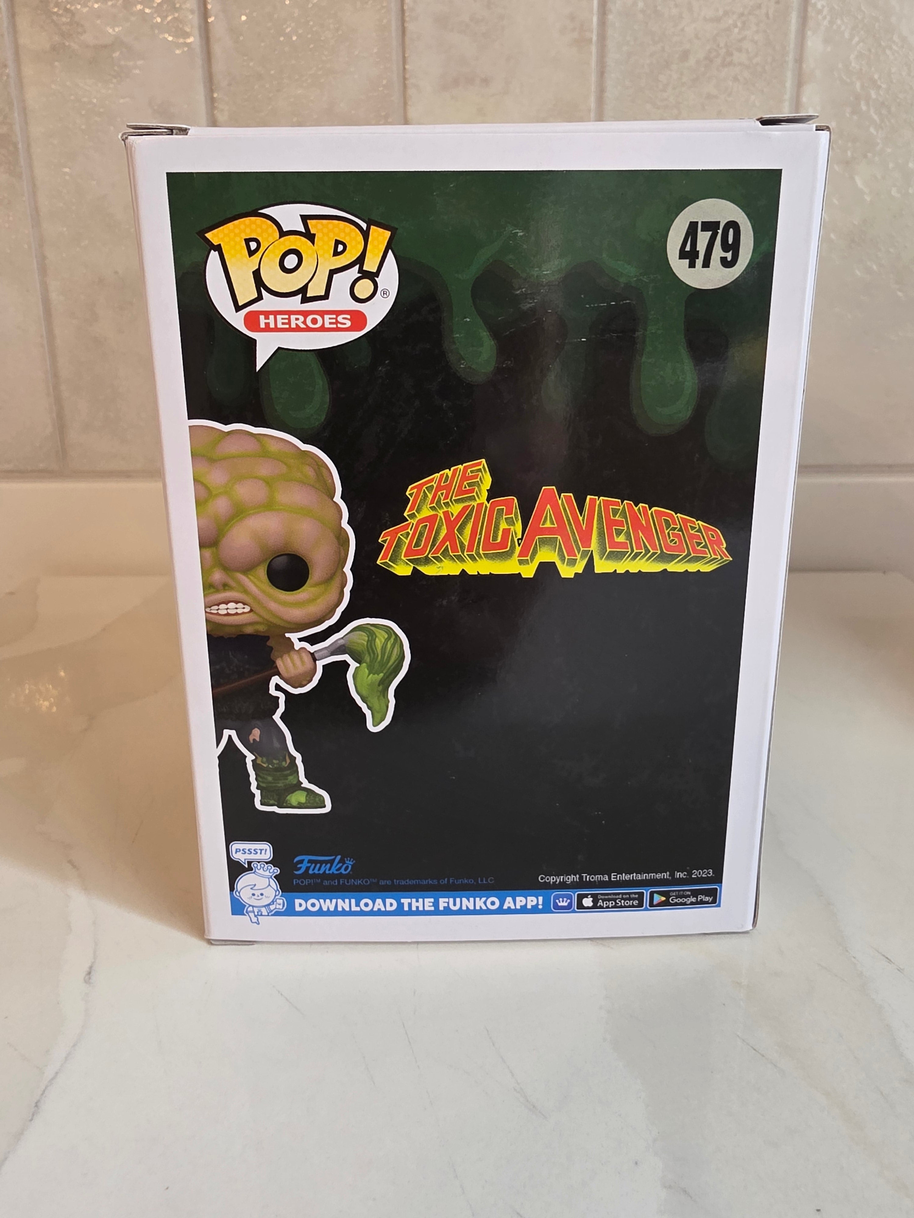 Funko Pop! The Toxic Avenger - autographed by Lloyd Kaufman - Frog Vault Collectables