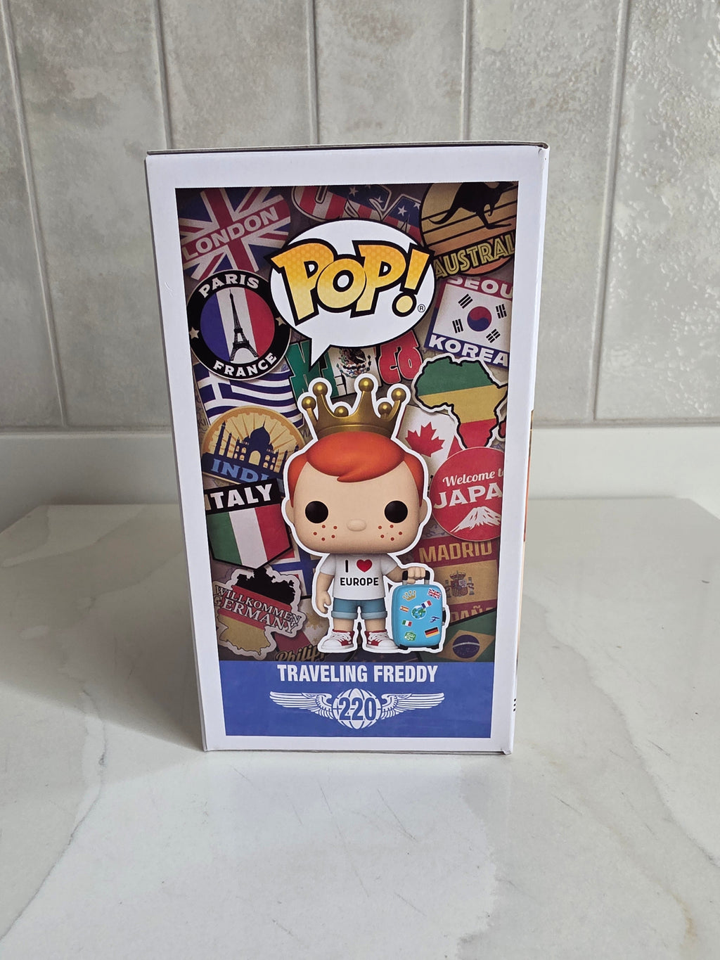 Funko Pop! Travelling Freddy 220 (pre-owned) - Frog Vault Collectables