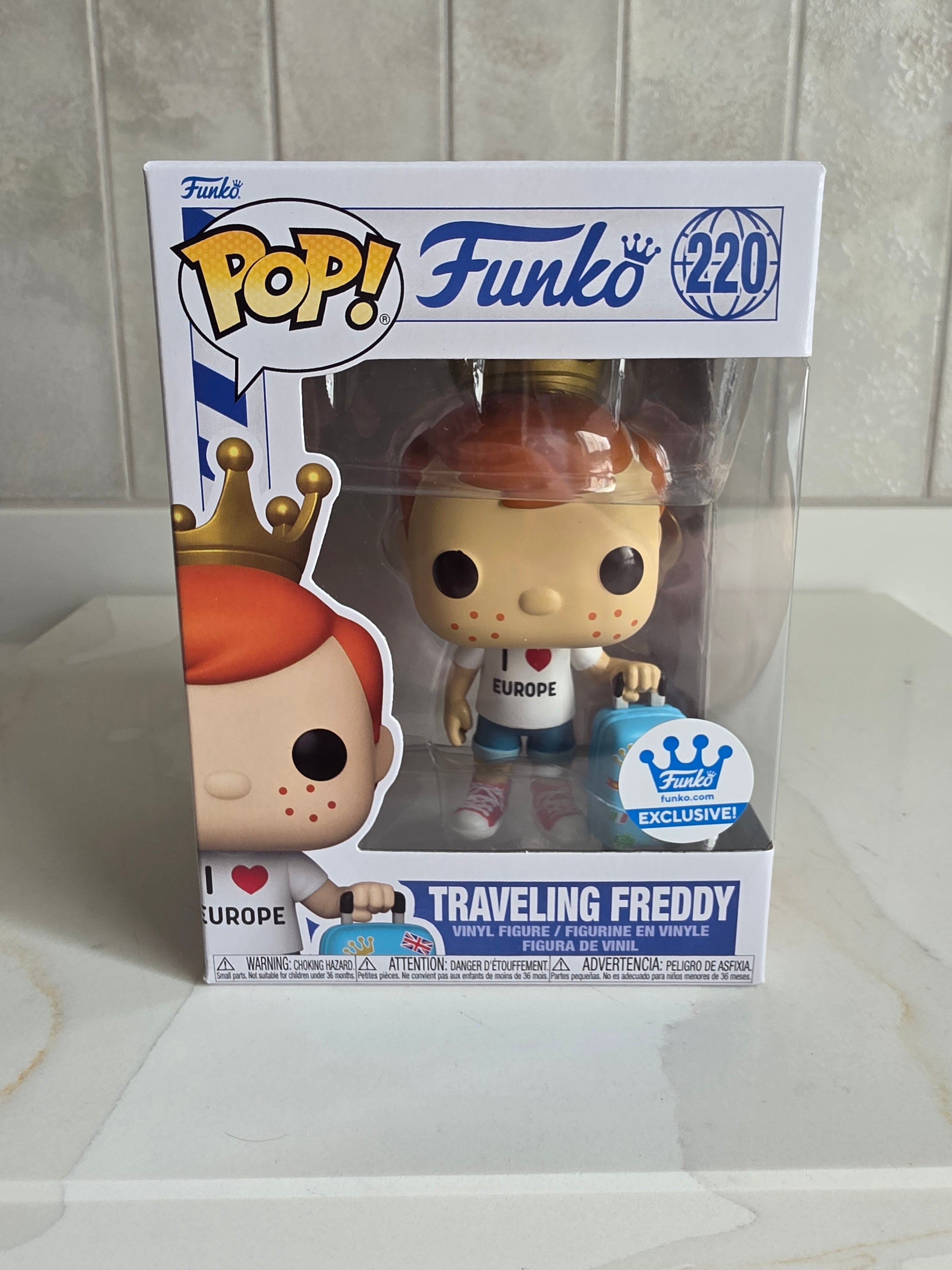 Funko Pop! Travelling Freddy 220 (pre-owned) - Frog Vault Collectables