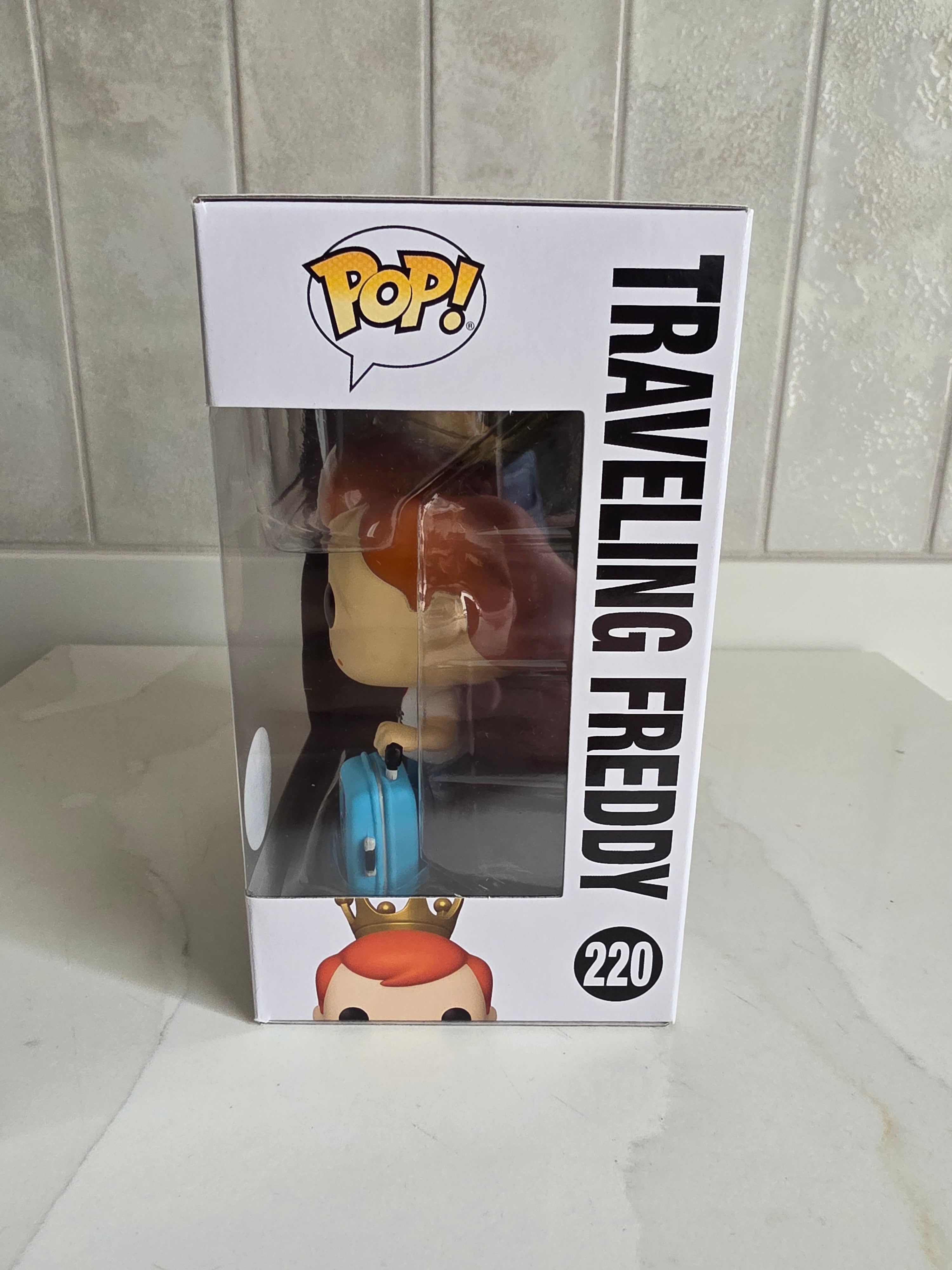 Funko Pop! Travelling Freddy 220 (pre-owned) - Frog Vault Collectables