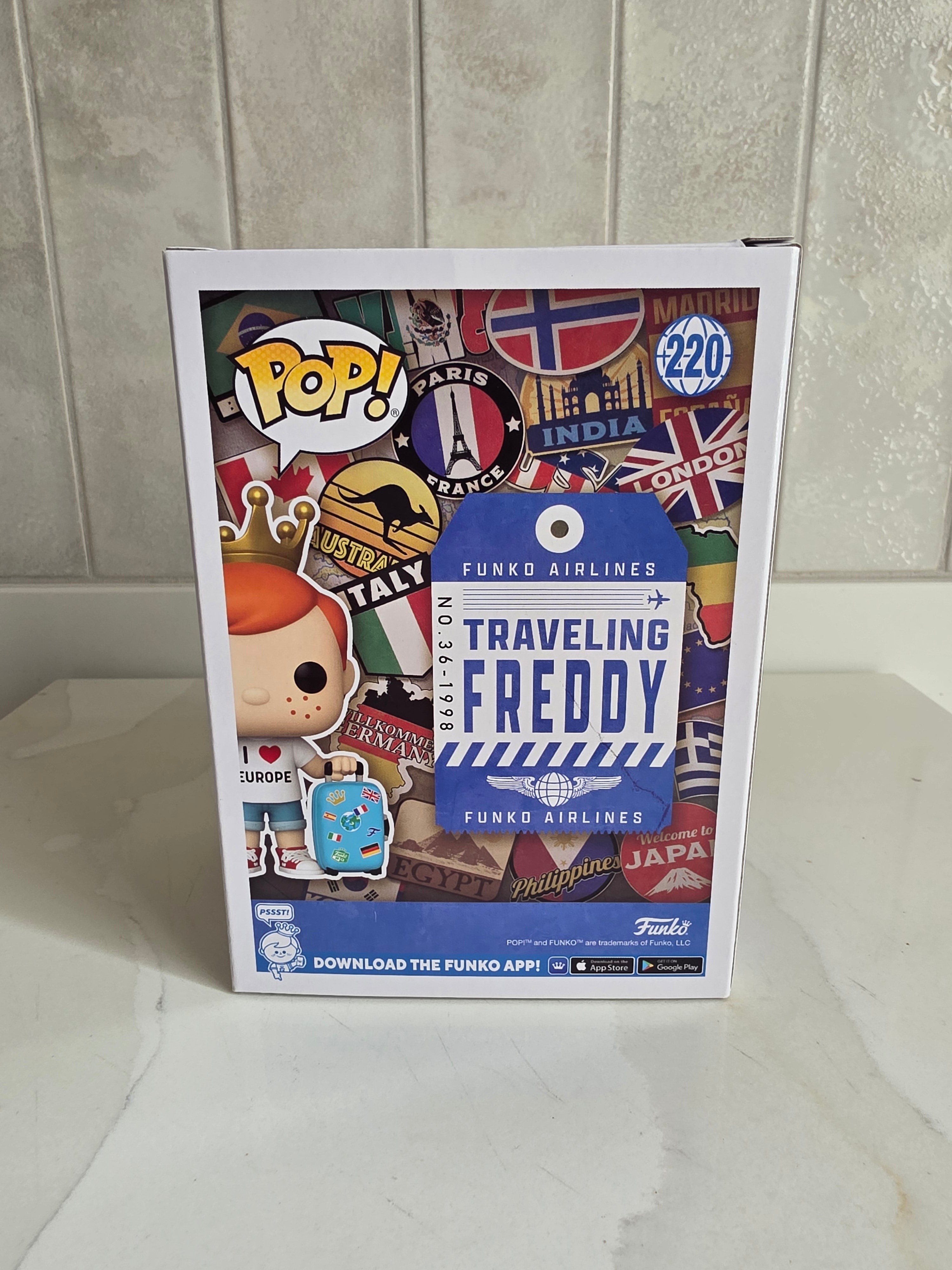 Funko Pop! Travelling Freddy 220 (pre-owned) - Frog Vault Collectables
