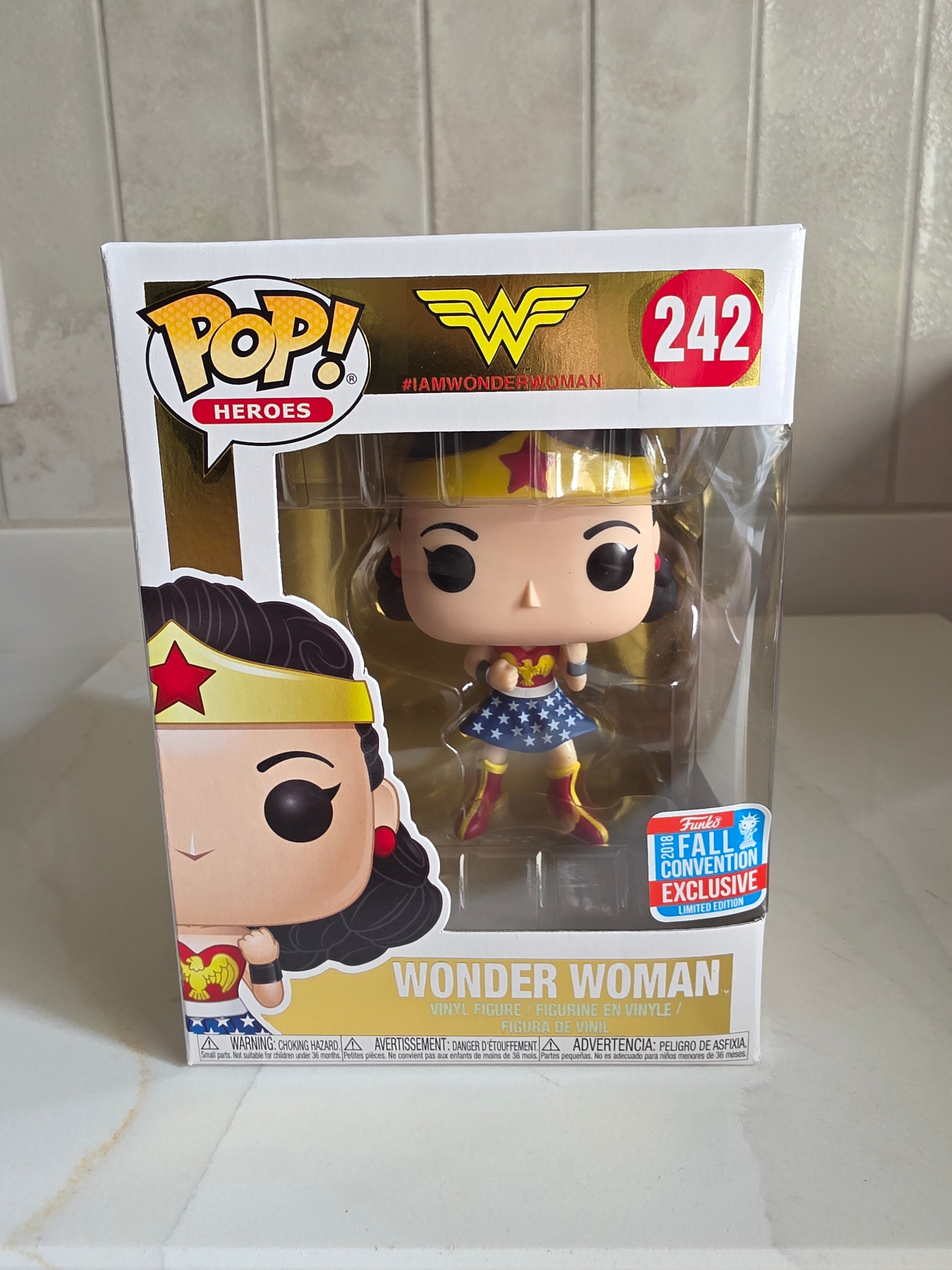 Funko Pop! Wonder Woman 242 (pre-owned) - Frog Vault Collectables