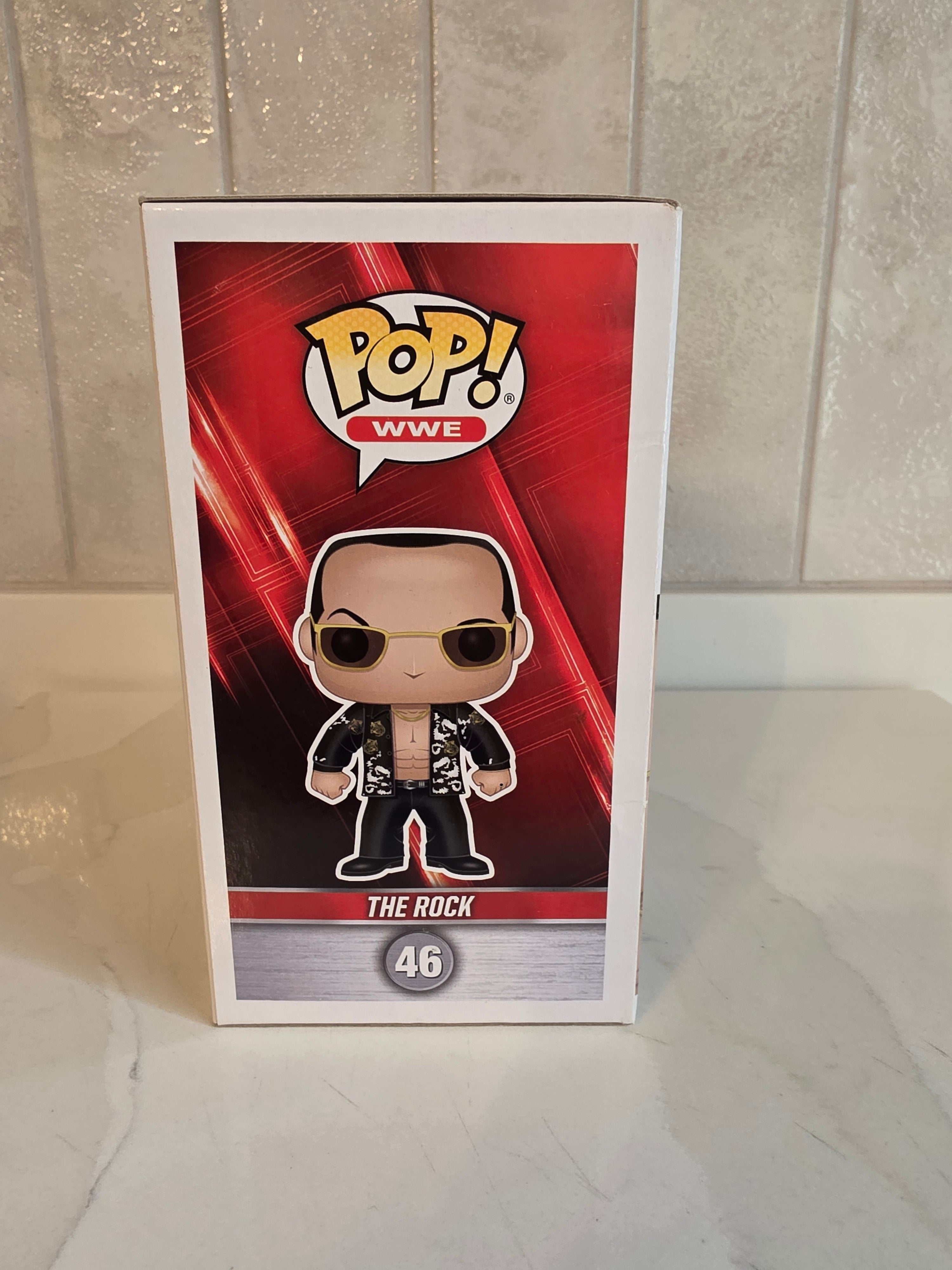 Funko Pop! WWE The Rock 46 (pre-owned) - Frog Vault Collectables
