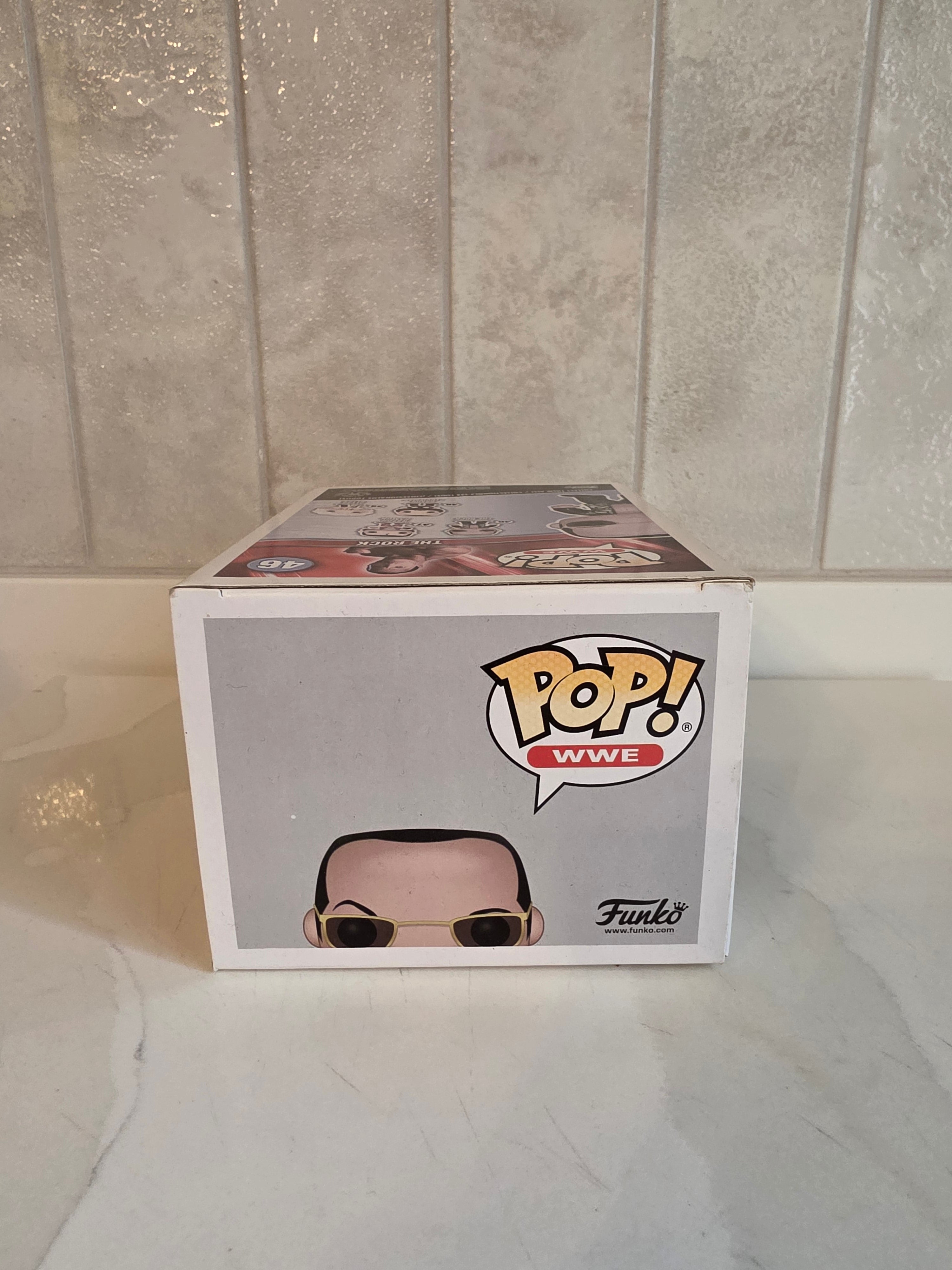 Funko Pop! WWE The Rock 46 (pre-owned) - Frog Vault Collectables