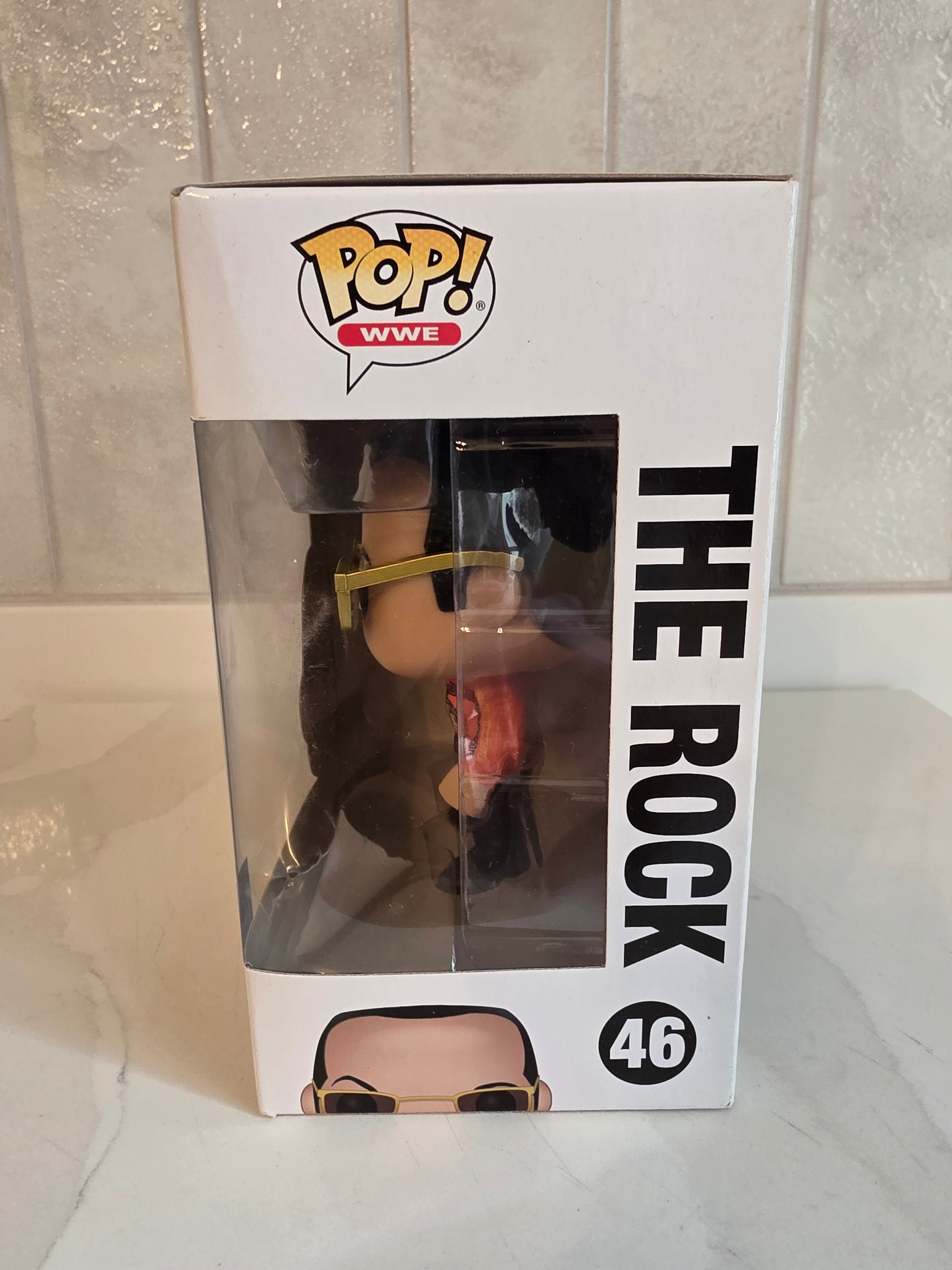 Funko Pop! WWE The Rock 46 (pre-owned) - Frog Vault Collectables