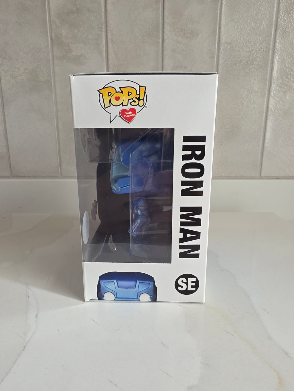 Funko Pops! With a purpose Marvel Iron Man SE (pre-owned) - Frog Vault Collectables