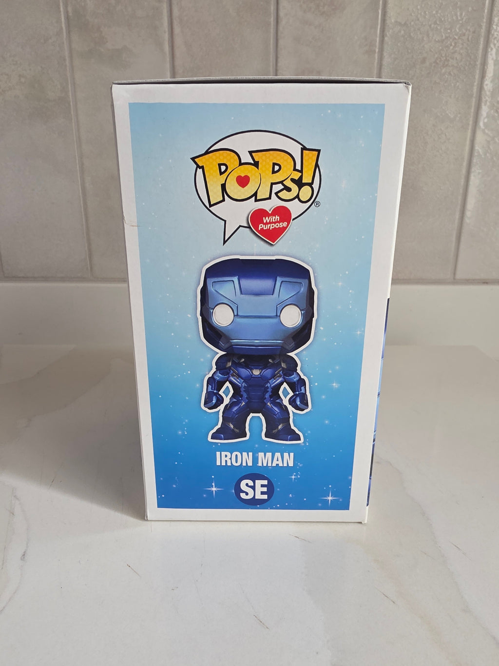 Funko Pops! With a purpose Marvel Iron Man SE (pre-owned) - Frog Vault Collectables