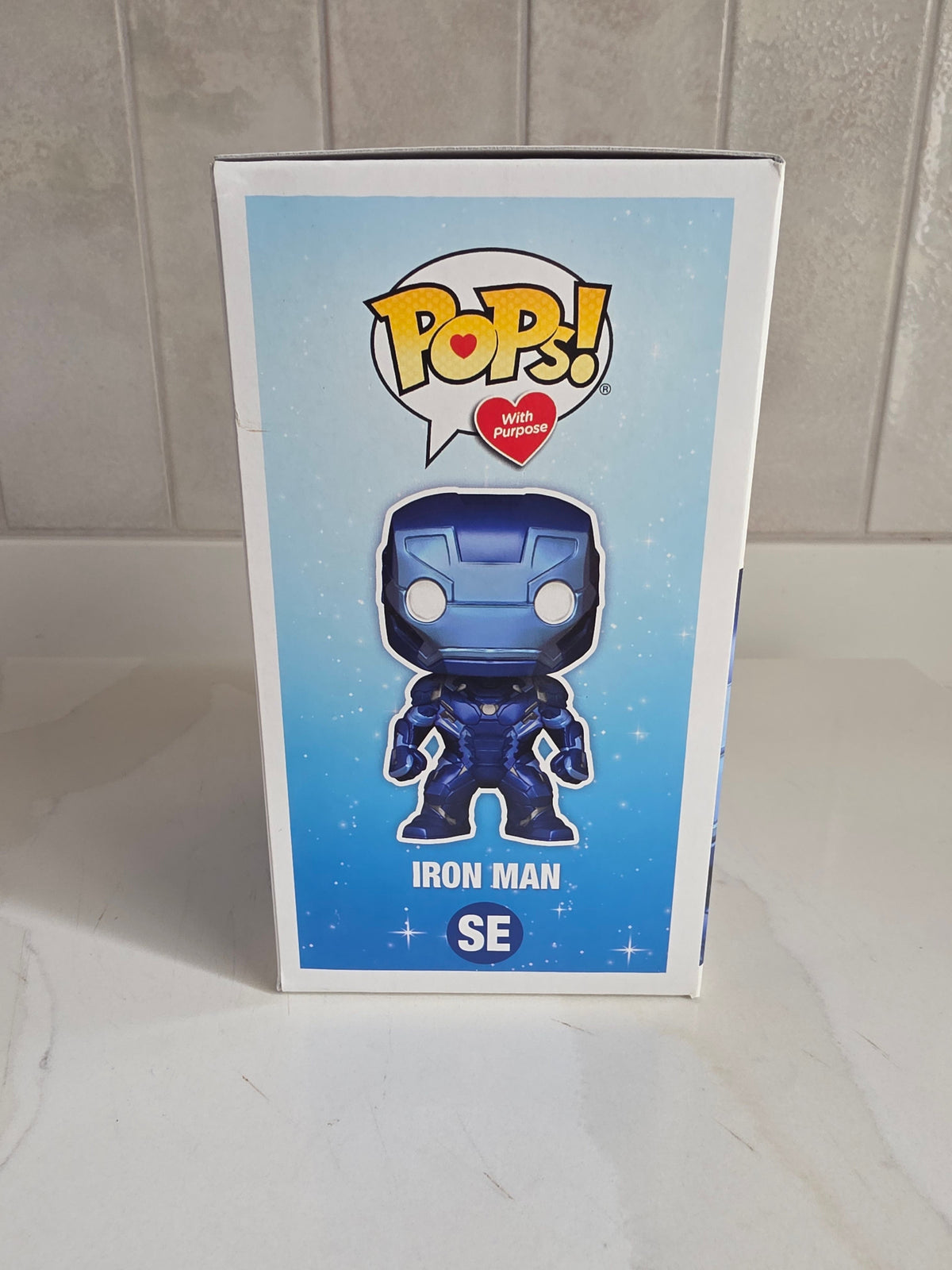 Funko Pops! With a purpose Marvel Iron Man SE (pre-owned) - Frog Vault Collectables