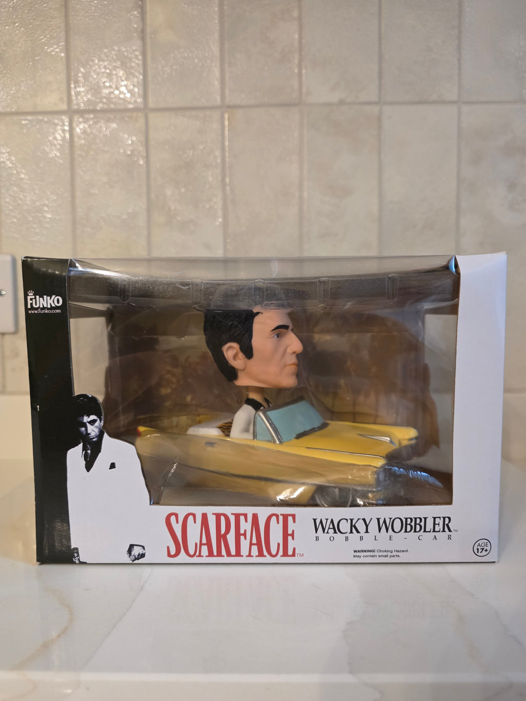 Funko Wacky Wobbler Scarface Bobble-head (pre-owned) - Frog Vault Collectables
