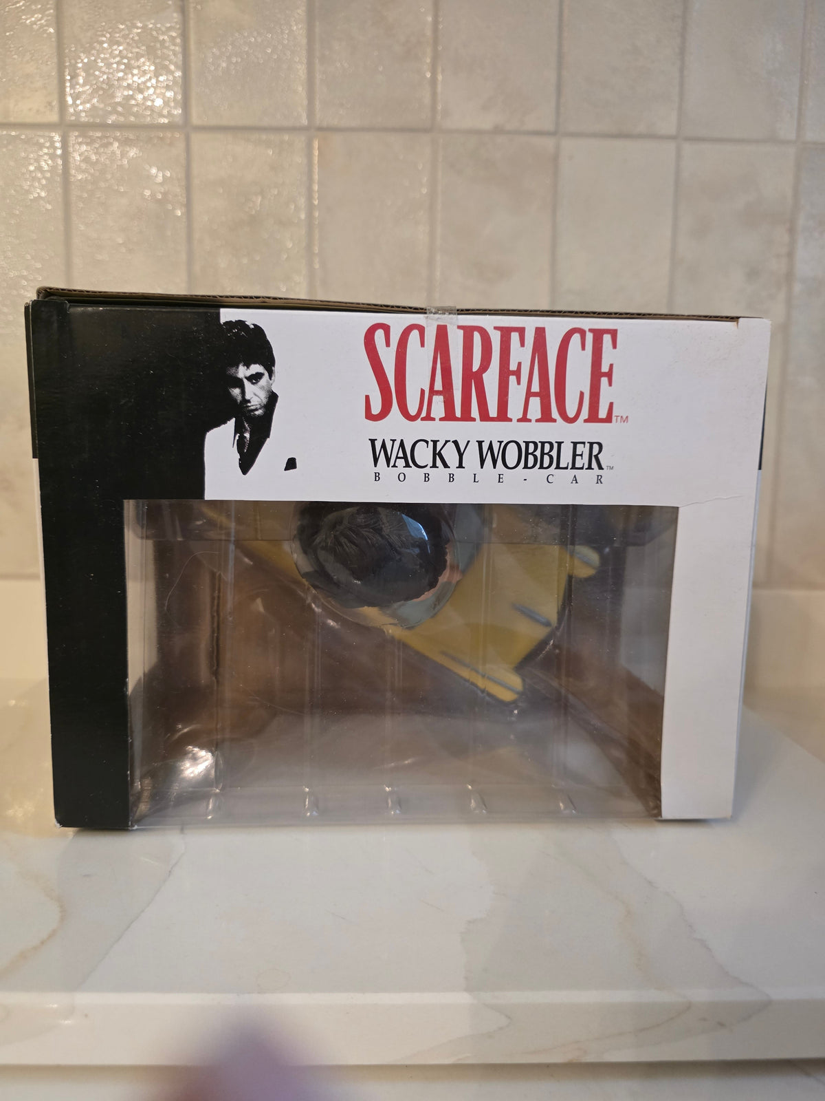 Funko Wacky Wobbler Scarface Bobble-head (pre-owned) - Frog Vault Collectables