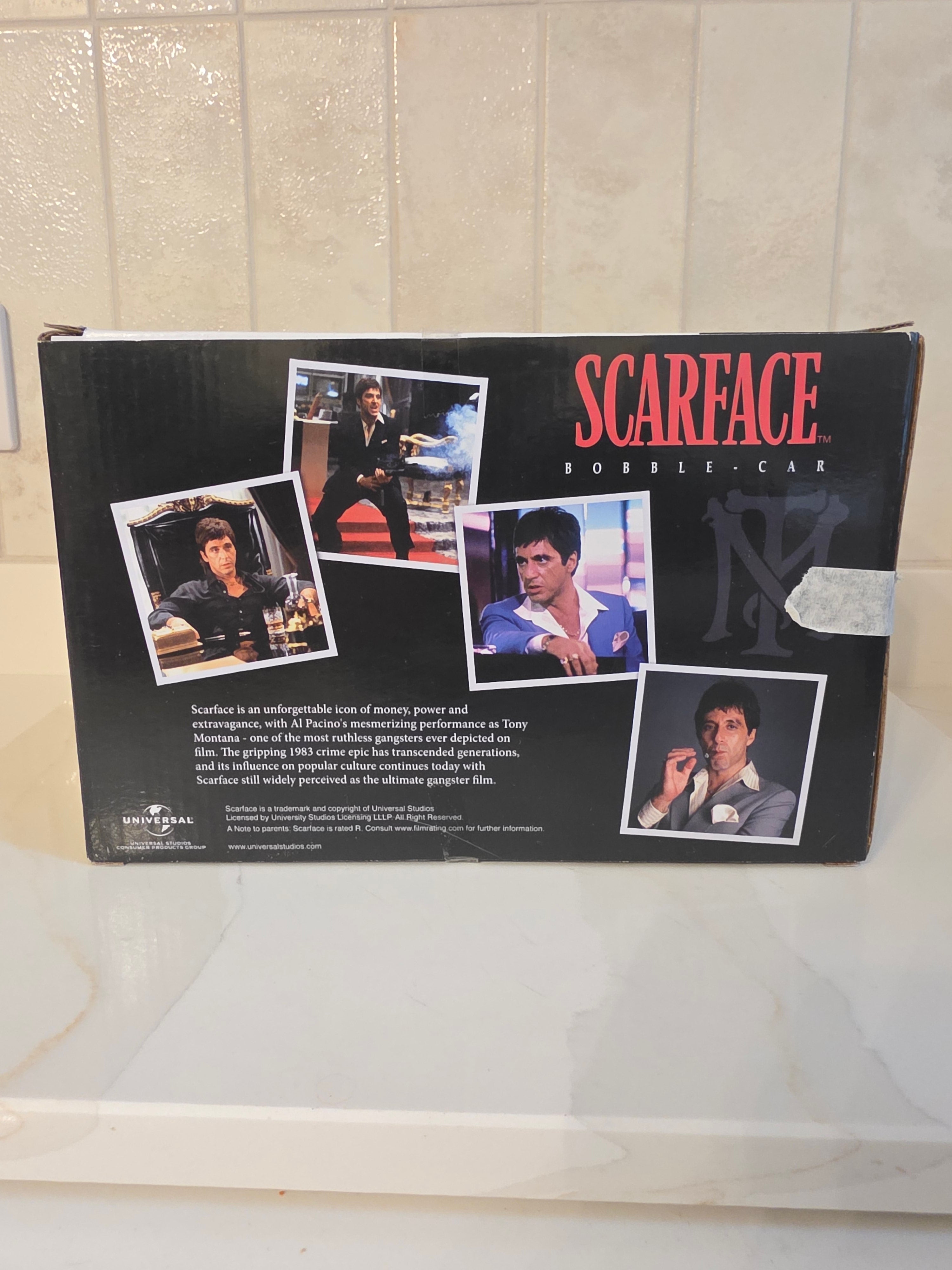 Funko Wacky Wobbler Scarface Bobble-head (pre-owned) - Frog Vault Collectables