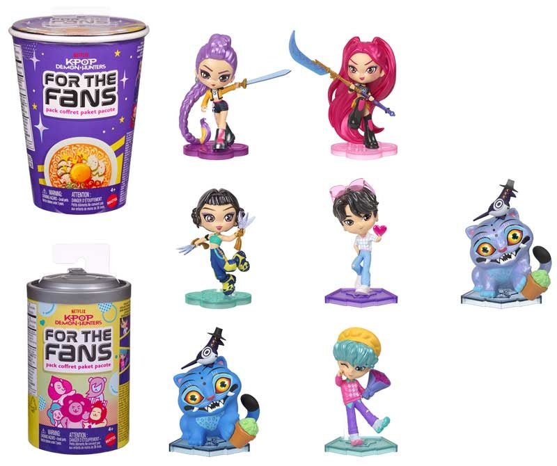 K-Pop Demon Hunters - For the Fans Collectible Figures - whole display box - Frog Vault Collectables