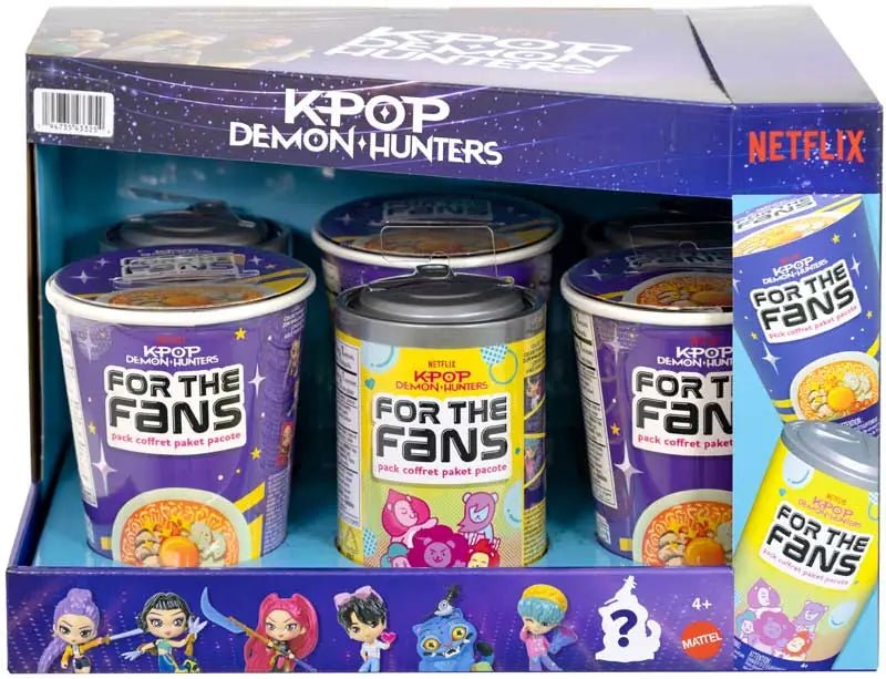 K-Pop Demon Hunters - For the Fans Collectible Figures - whole display box - Frog Vault Collectables