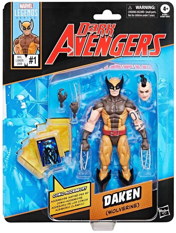 Marvel Legends - Dark Avengers - Daken (Wolverine) - Frog Vault Collectables