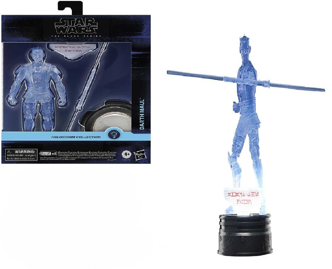 STAR WARS THE BLACK SERIES DARTH MAUL HOLOCOMM