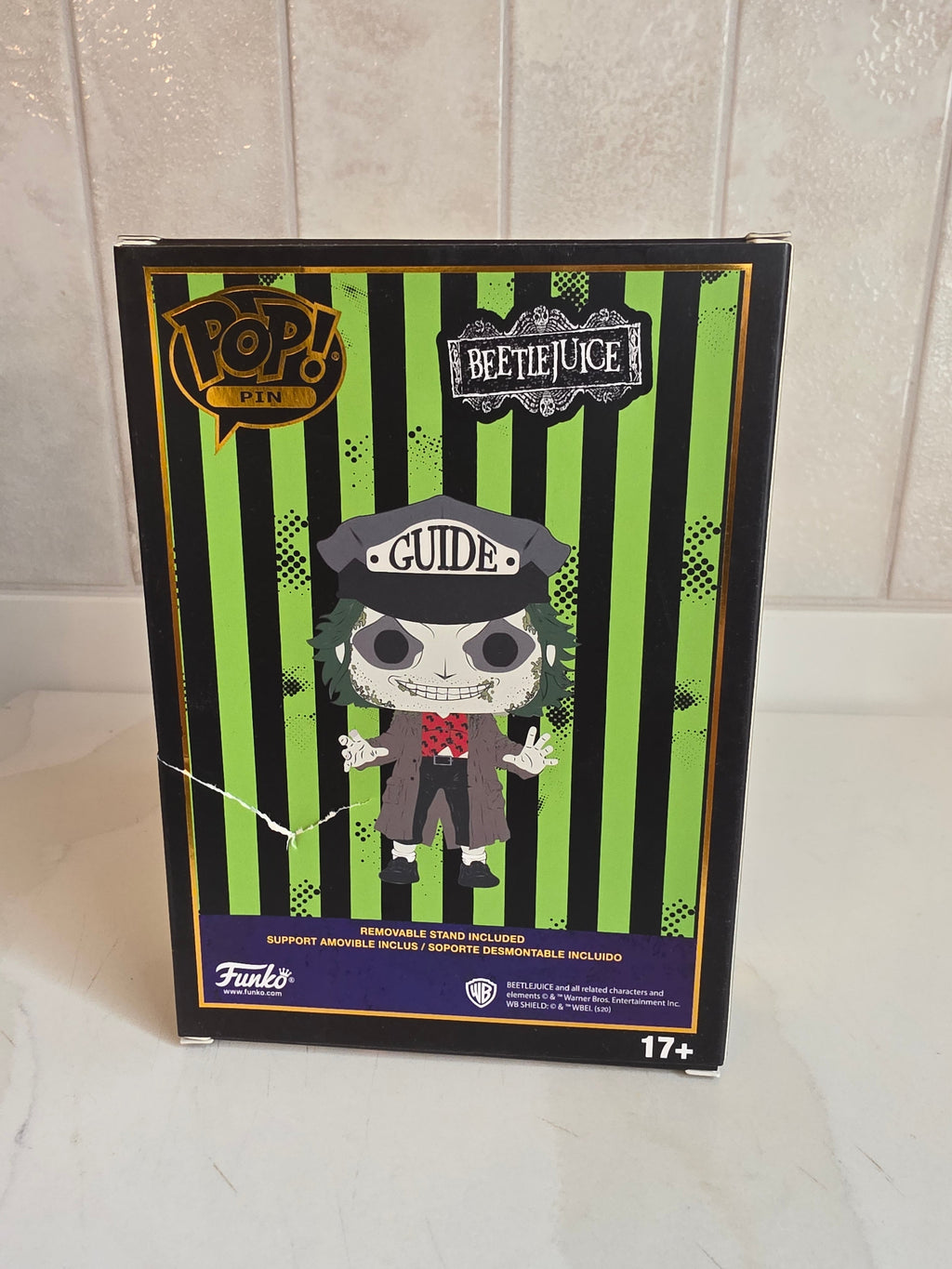 Pop Pin Beetlejuice 04 (pre-owned) - Frog Vault Collectables