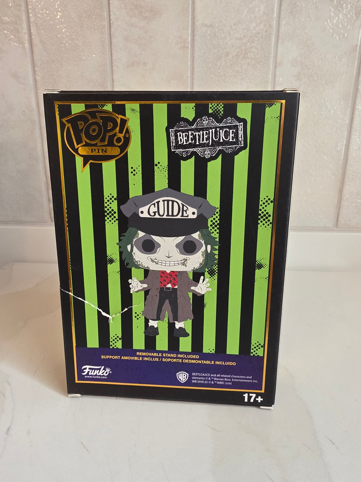 Pop Pin Beetlejuice 04 (pre-owned) - Frog Vault Collectables
