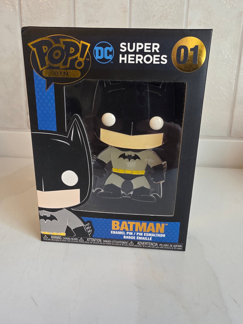 Pop Pin DC Batman 01 (pre-owned) - Frog Vault Collectables