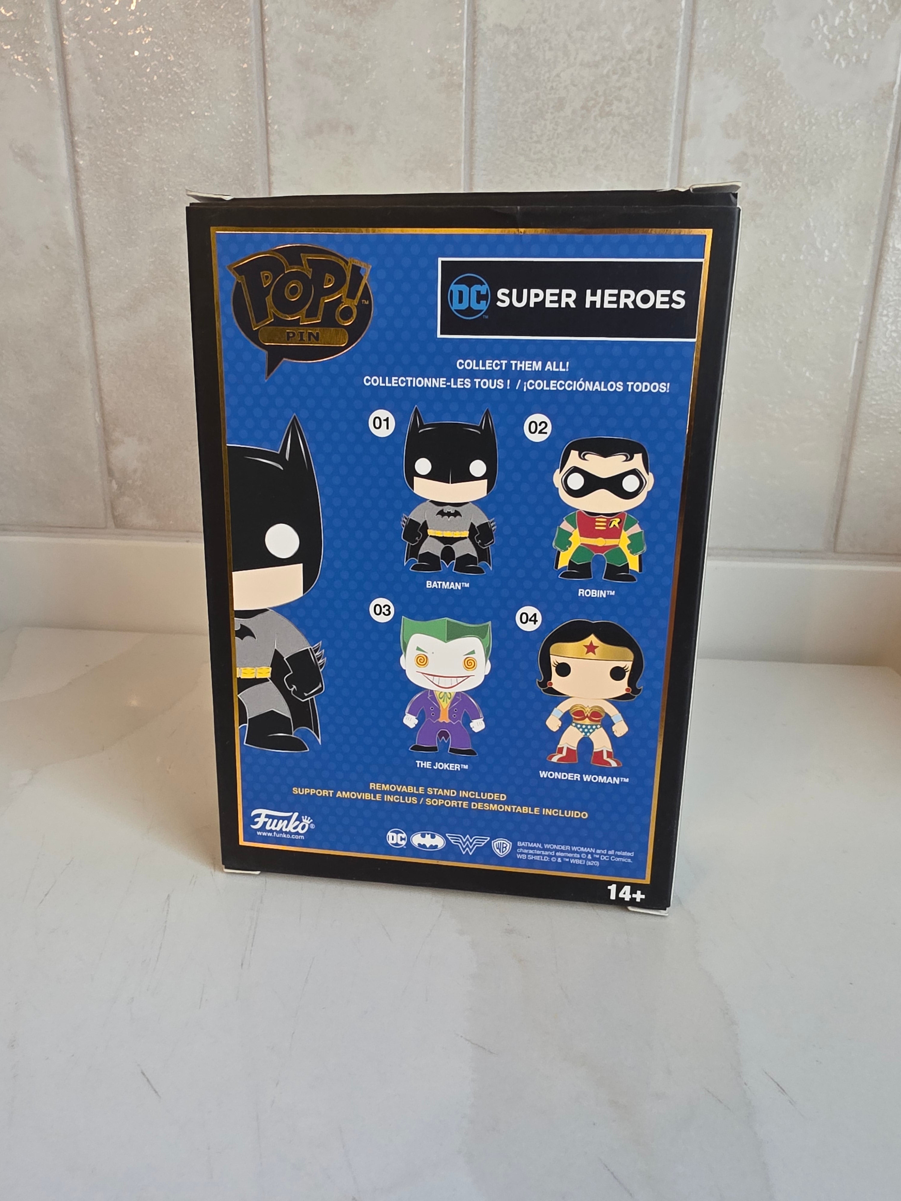 Pop Pin DC Batman 01 (pre-owned) - Frog Vault Collectables