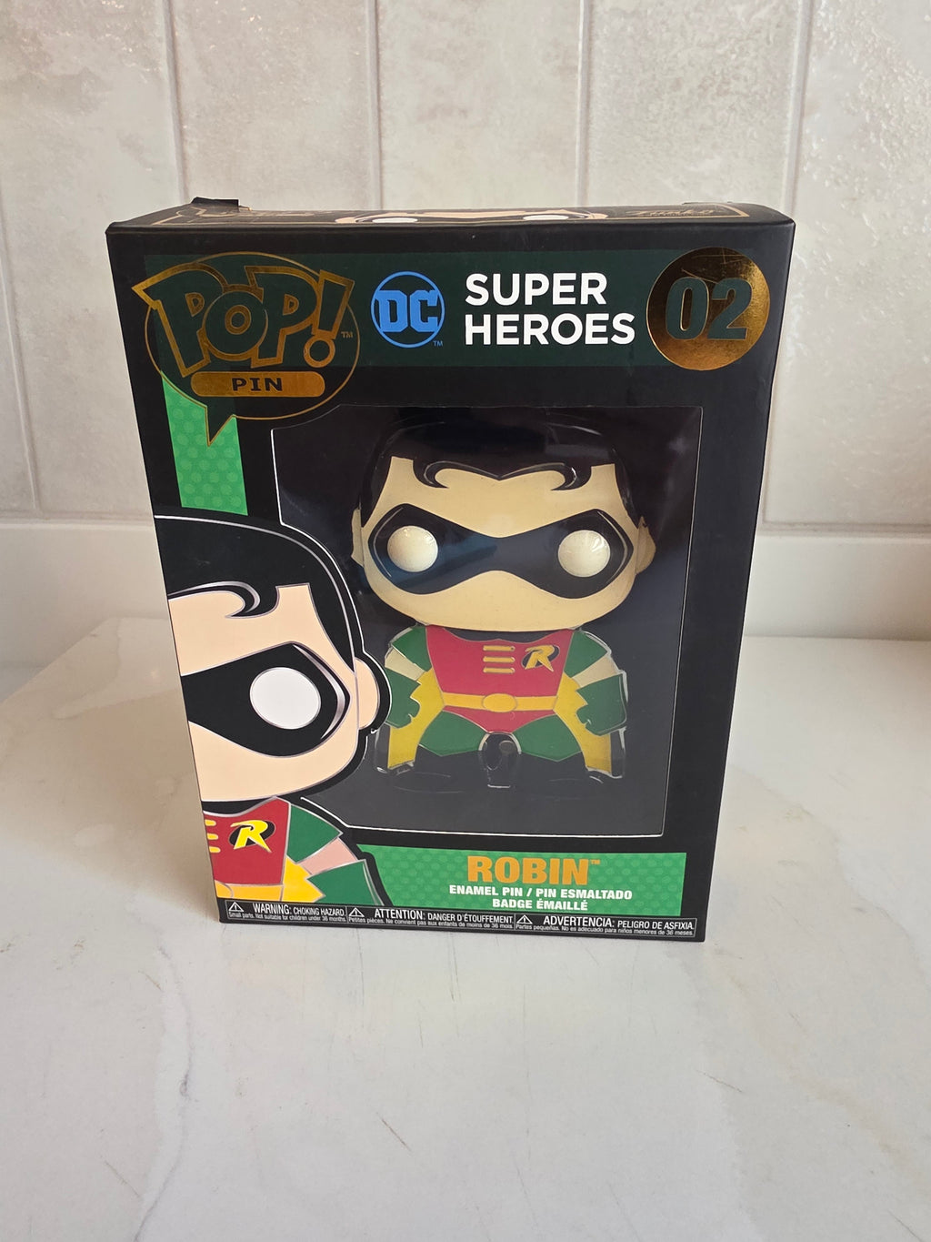 Pop Pin DC Robin 02 (pre-owned) - Frog Vault Collectables