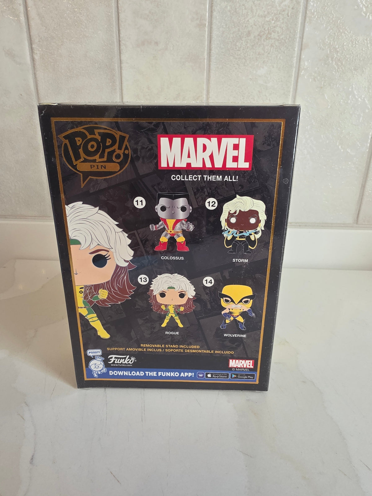 Pop Pin Marvel Rogue 13 (new and sealed) - Frog Vault Collectables