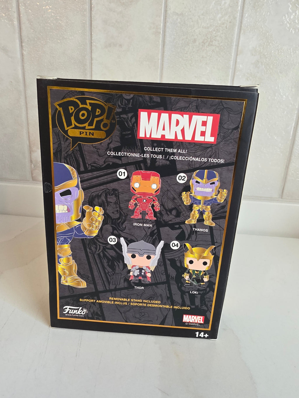Pop Pin Marvel Thanos 02 (pre-owned) - Frog Vault Collectables