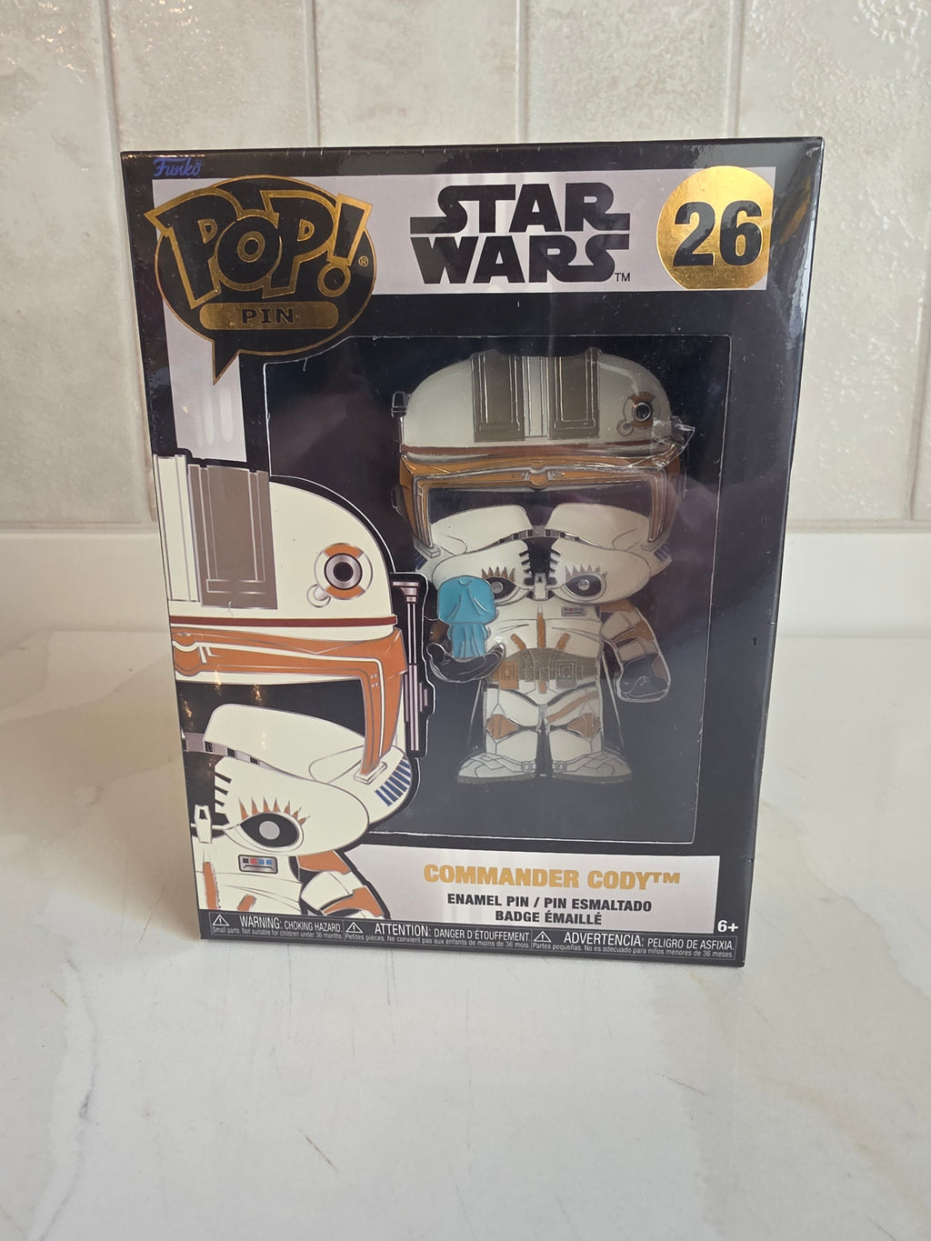 Pop Pin Star Wars Commander Cody 26 (new and sealed) - Frog Vault Collectables