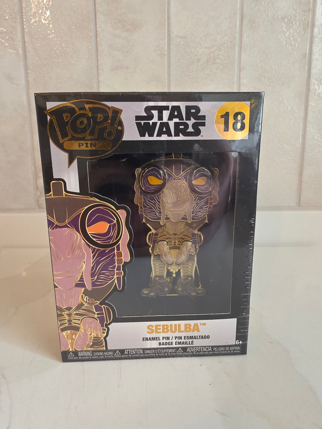 Pop Pin! Star Wars Sebulba 18 (new and sealed) - Frog Vault Collectables