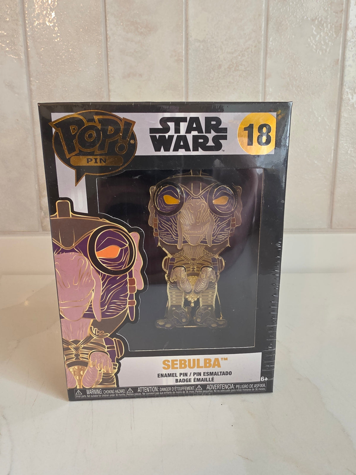 Pop Pin! Star Wars Sebulba 18 (new and sealed) - Frog Vault Collectables