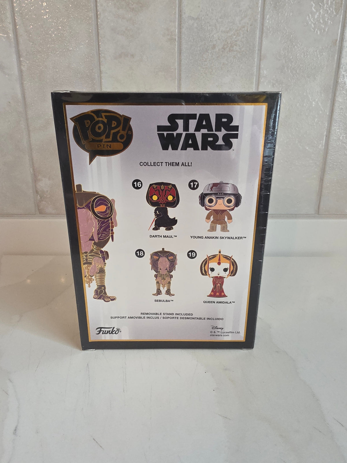 Pop Pin! Star Wars Sebulba 18 (new and sealed) - Frog Vault Collectables