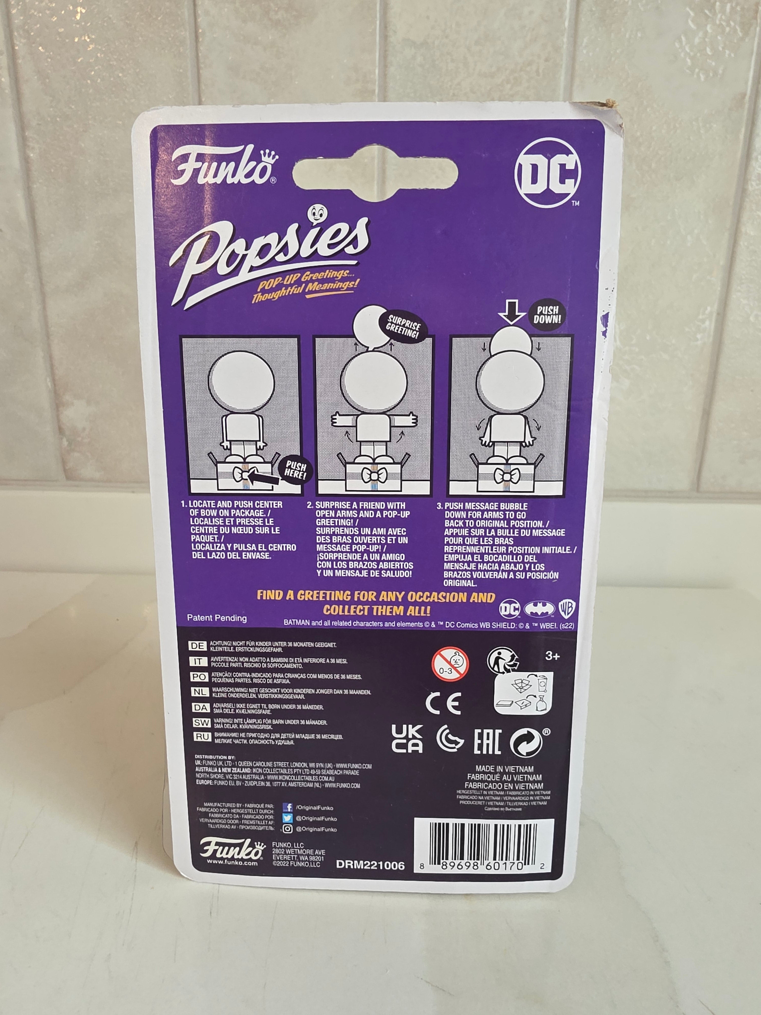 Popsies Batman - Frog Vault Collectables