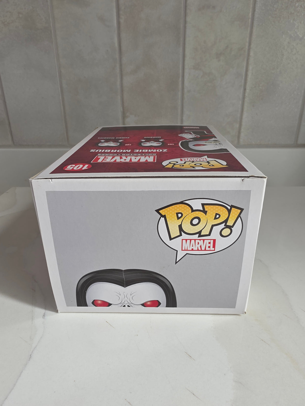 Funko Pop! Marvel Collector Corps Zombie Morbius 105 (pre-owned)