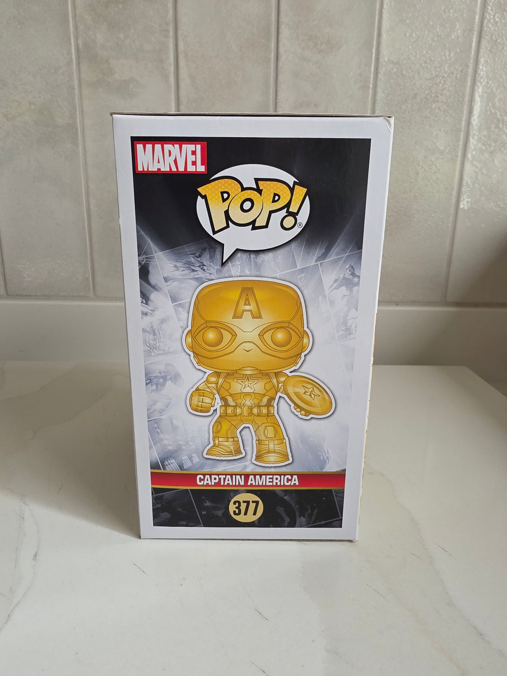 Funko Pop! Marvel Studios Captain America 377 (pre-owned)