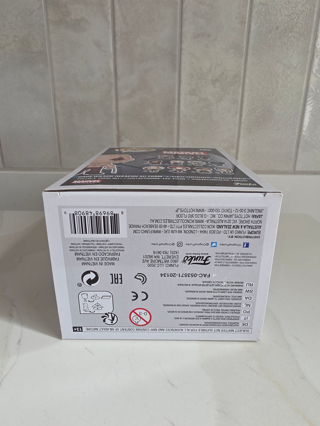 Funko Pop! Marvel Wade Wilson (Weapon XI) 489 (pre-owned)