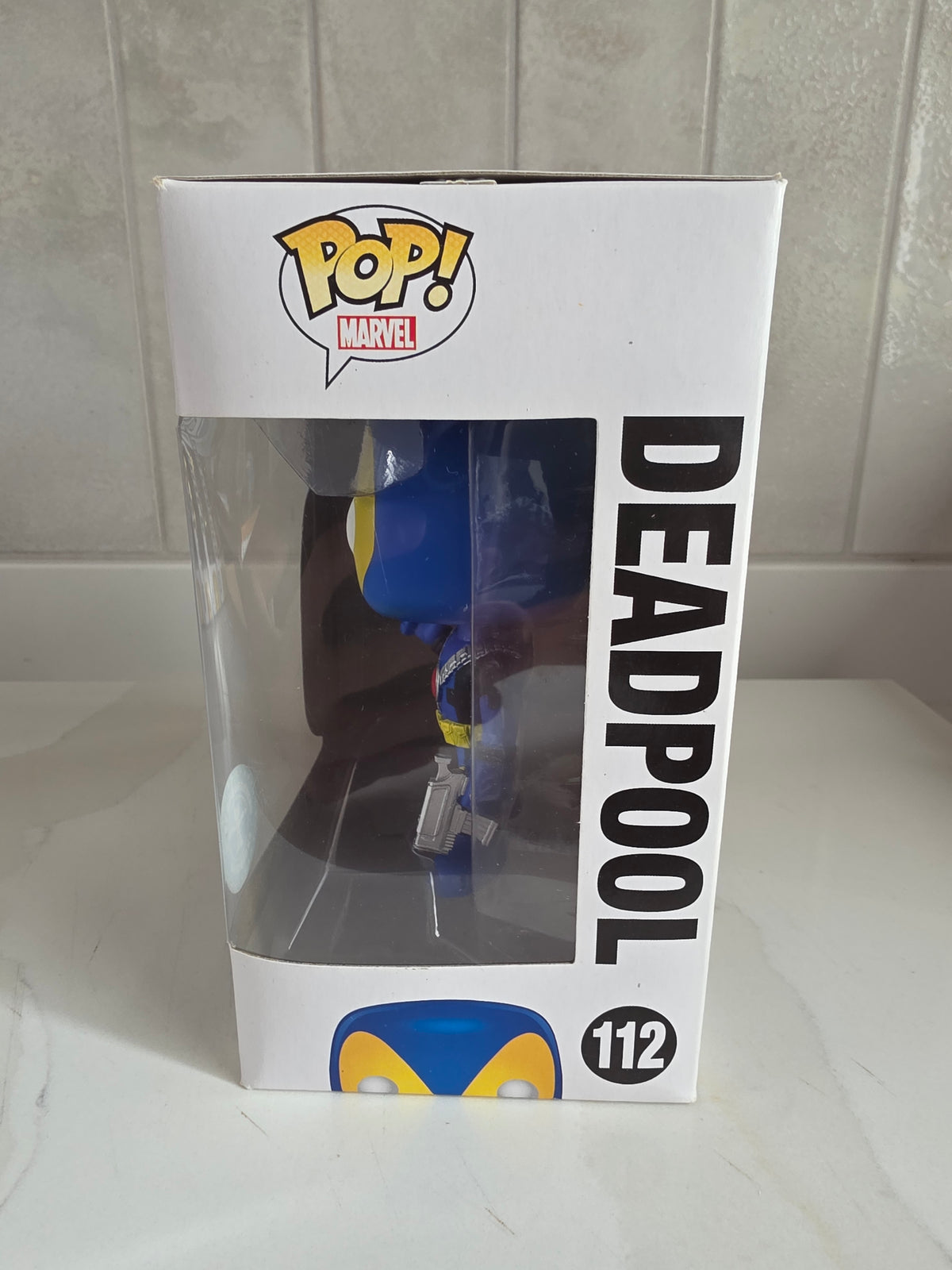 Funko Pop! Deadpool 112 (blue suit) underground toys (pre-owned)