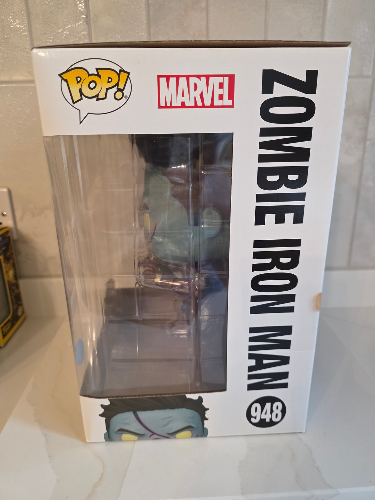 Funko Pop! Jumbo Marvel What If? Zombie Iron Man 948 (pre-owned)