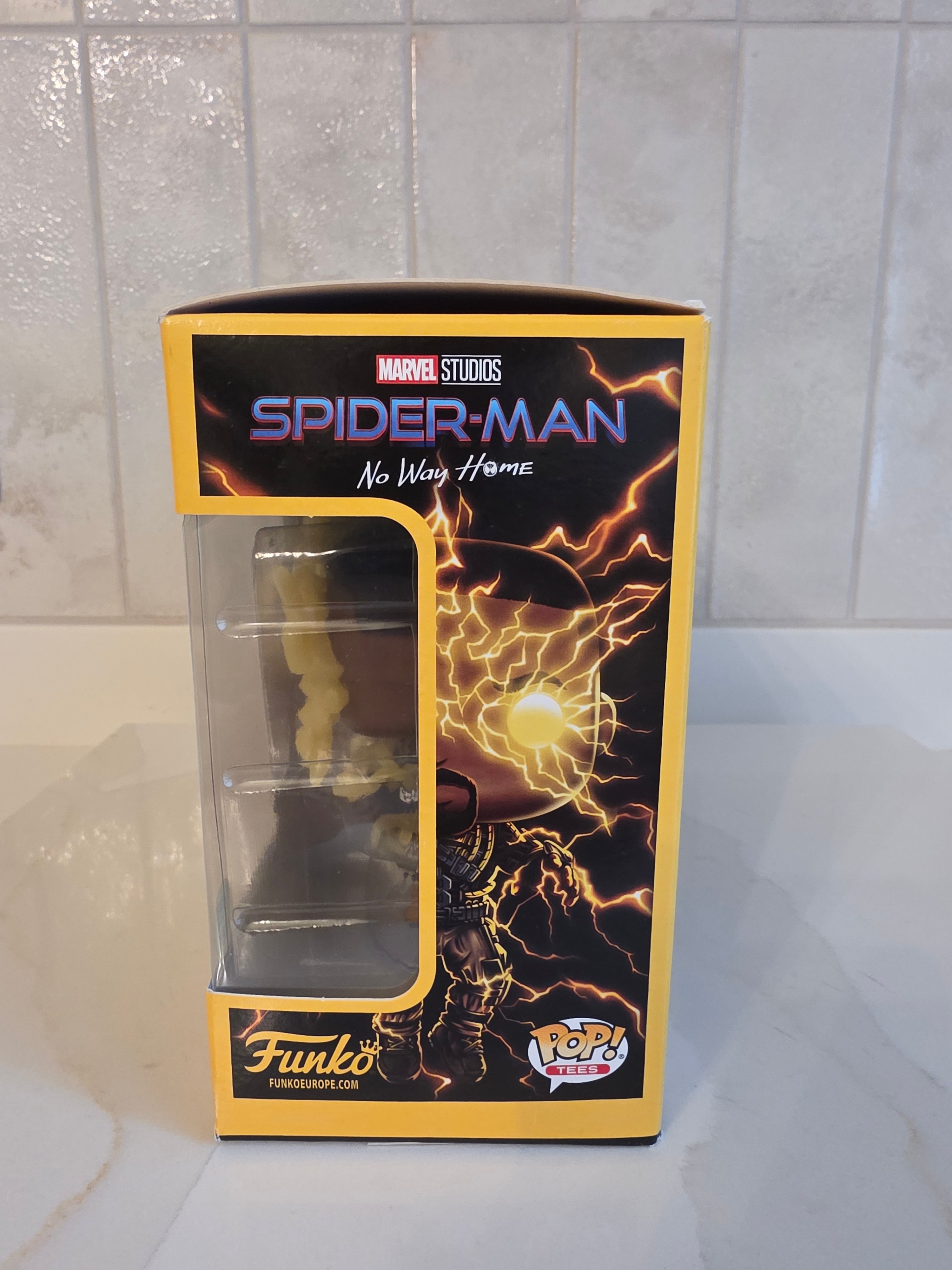 Funko Pop! Tees Spider-man No Way Home Electro - size Medium