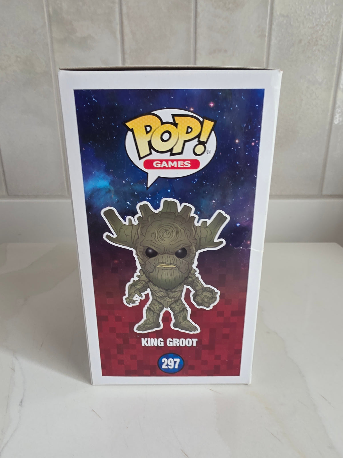 Funko Pop! Gamerverse King Groot 297 MCM comic con (pre-owned)