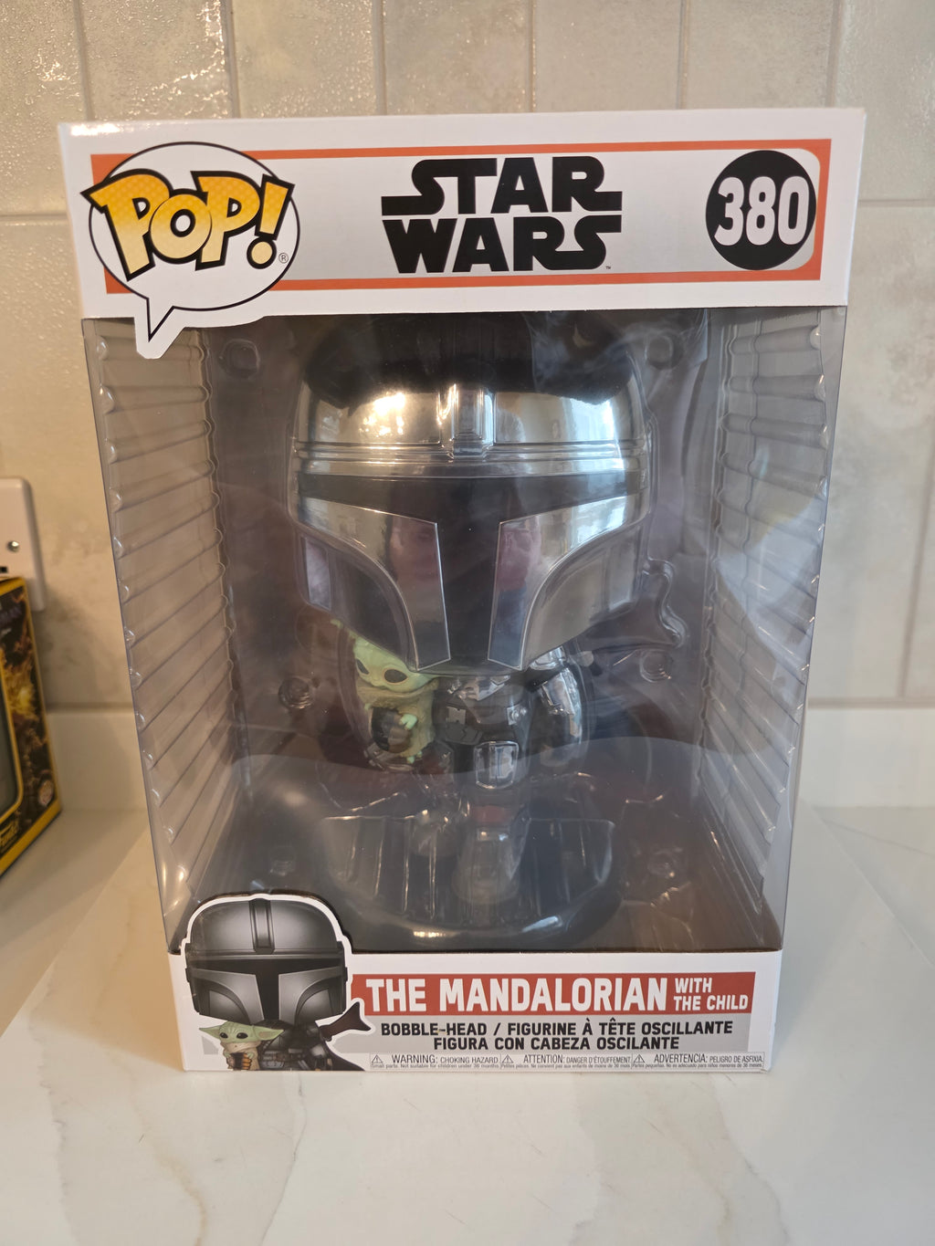 Funko Pop! Jumbo Star Wars The Mandalorian with the child 380 (pre-owned)