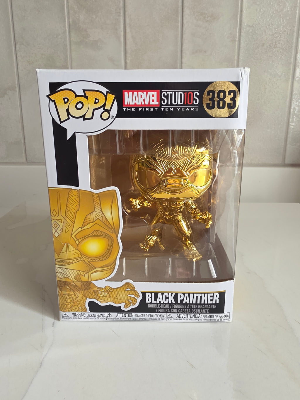 Funko Pop! Marvel Studios Black Panther 383 (pre-owned)
