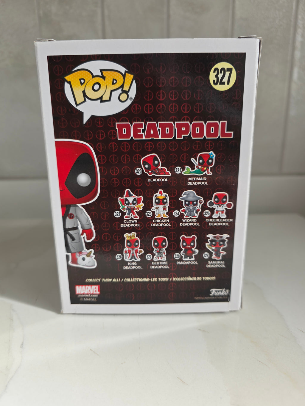 Funko Pop! Bedtime Deadpool 327 (pre-owned)
