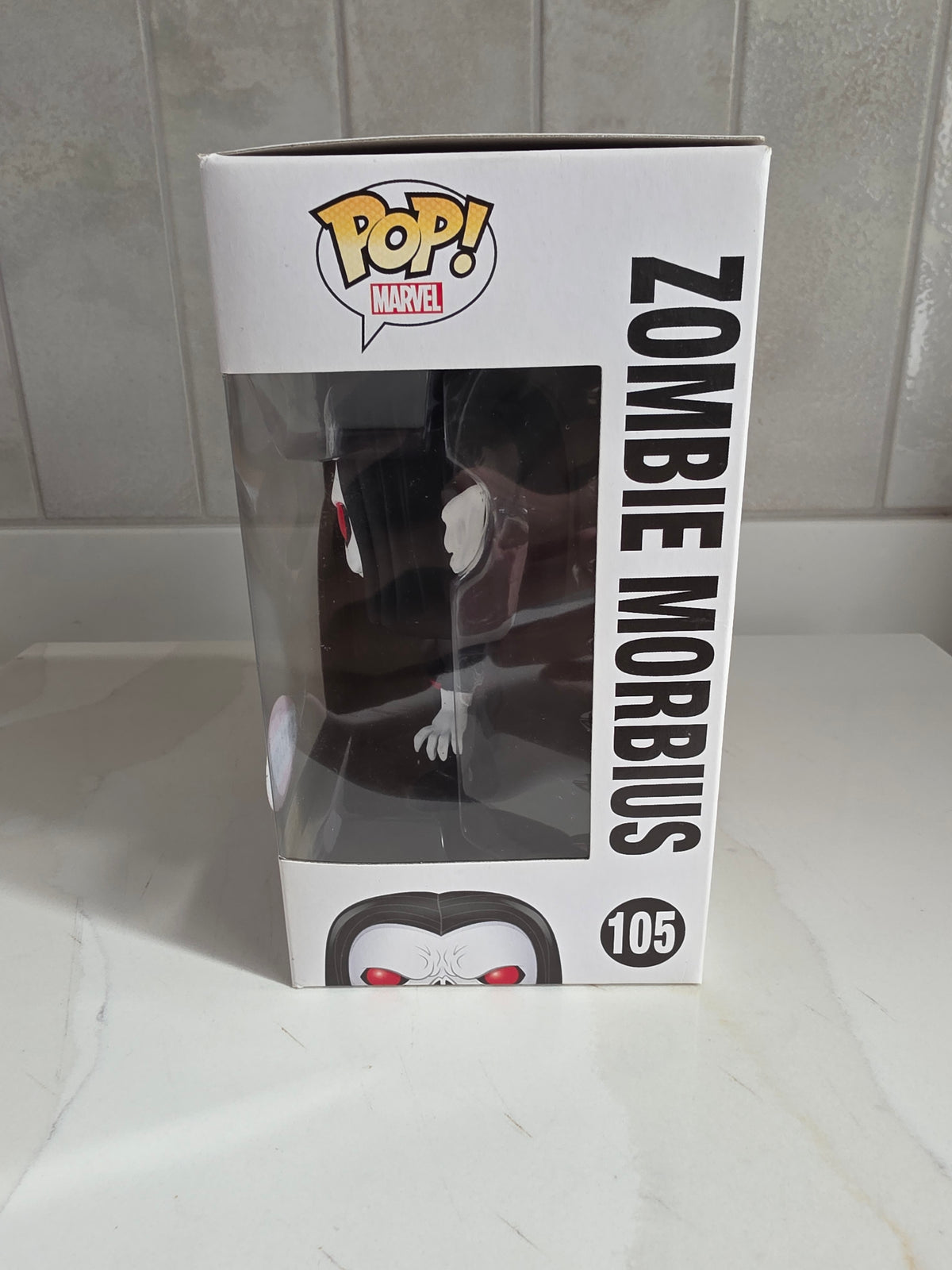 Funko Pop! Marvel Collector Corps Zombie Morbius 105 (pre-owned)