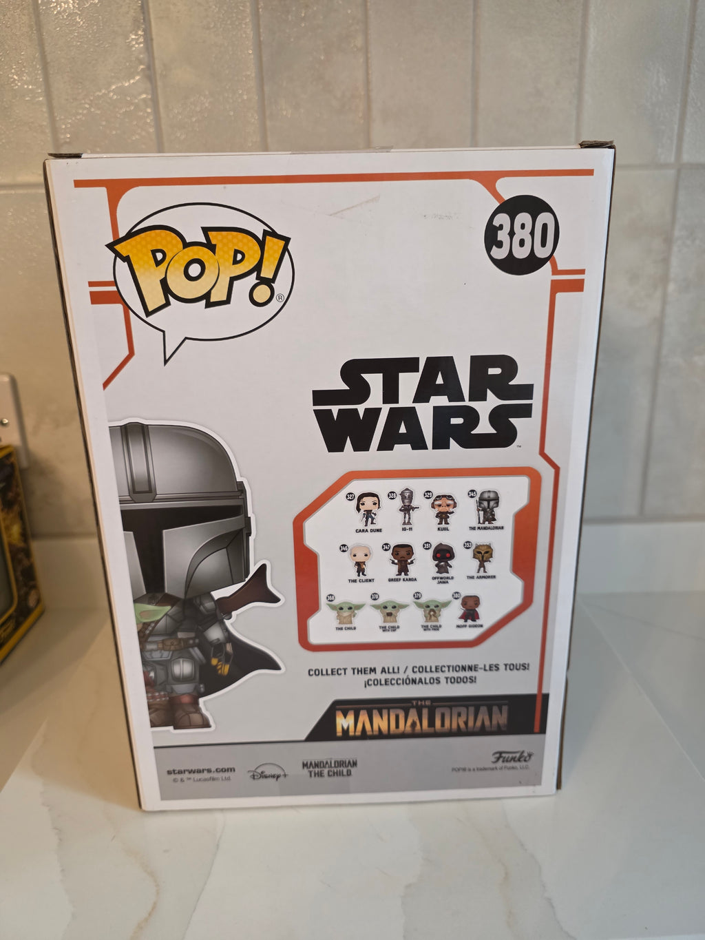 Funko Pop! Jumbo Star Wars The Mandalorian with the child 380 (pre-owned)