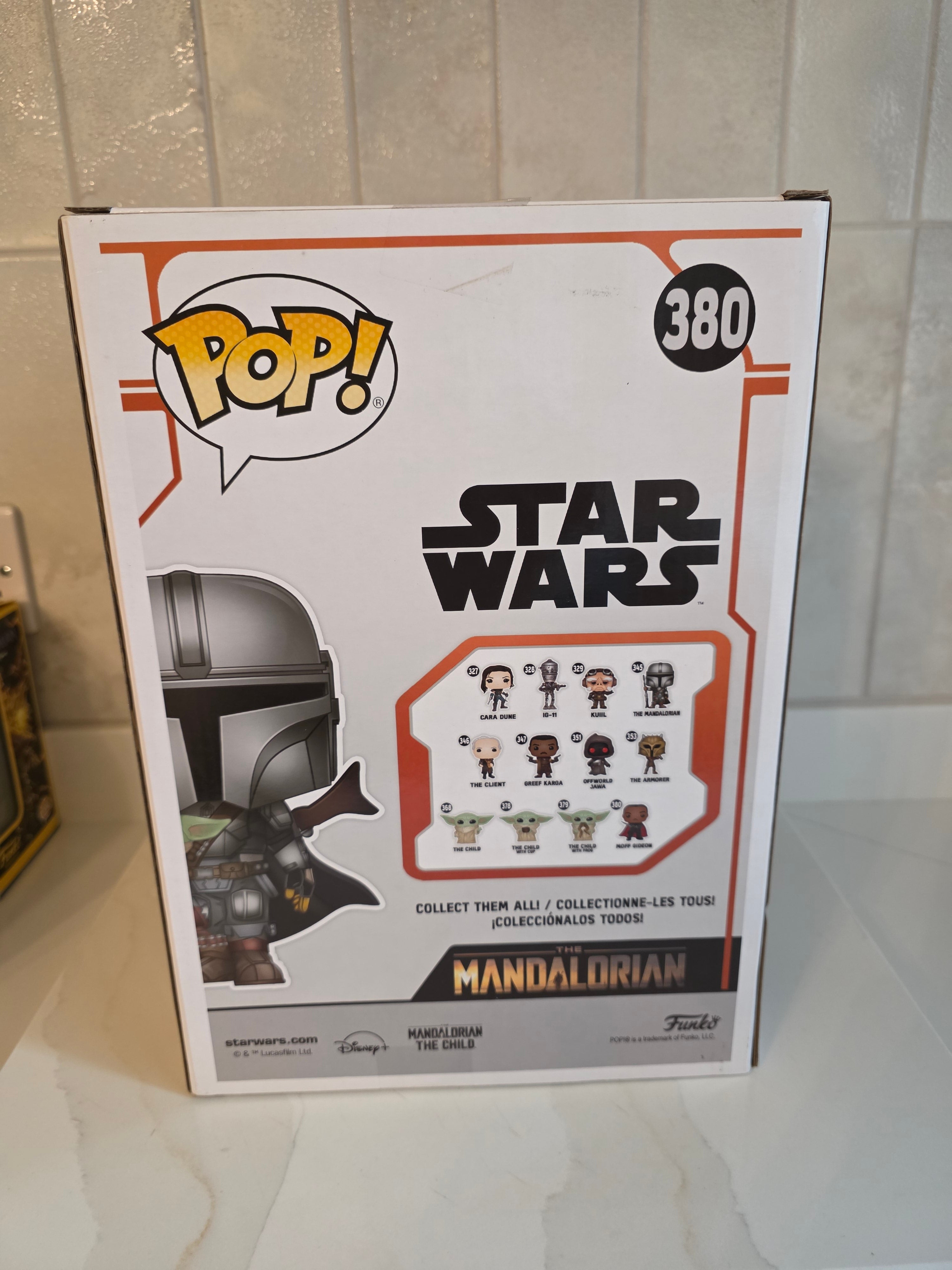 Funko Pop! Jumbo Star Wars The Mandalorian with the child 380 (pre-owned)