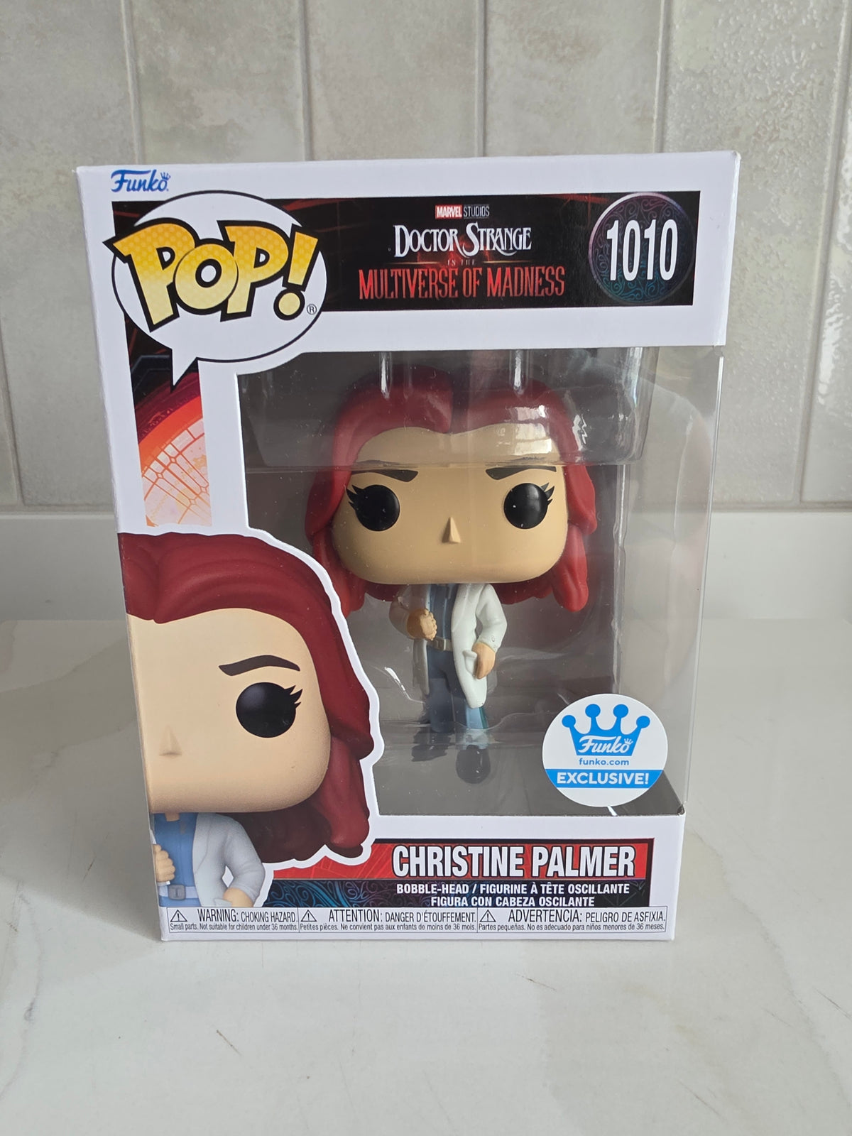 Funko Pop! Marvel Christine Palmer 1010 (pre-owned)